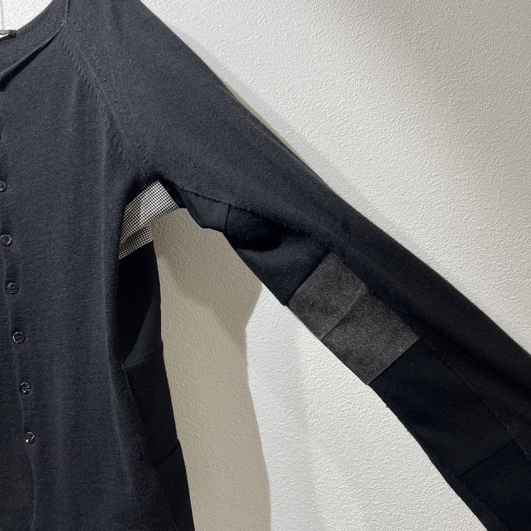 Yohji Yamamoto Y’s YOHJI YAMAMOTO＋NOIR docking knit Size US L / EU 52-54 / 3 - 4 Thumbnail