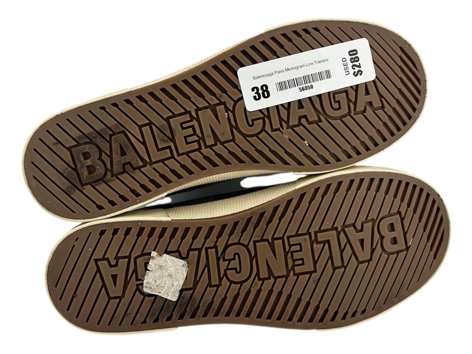 Balenciaga Balenciaga Paris Monogram Low Trainers 38 Used with Box Size US 8 / IT 38 - 5 Thumbnail
