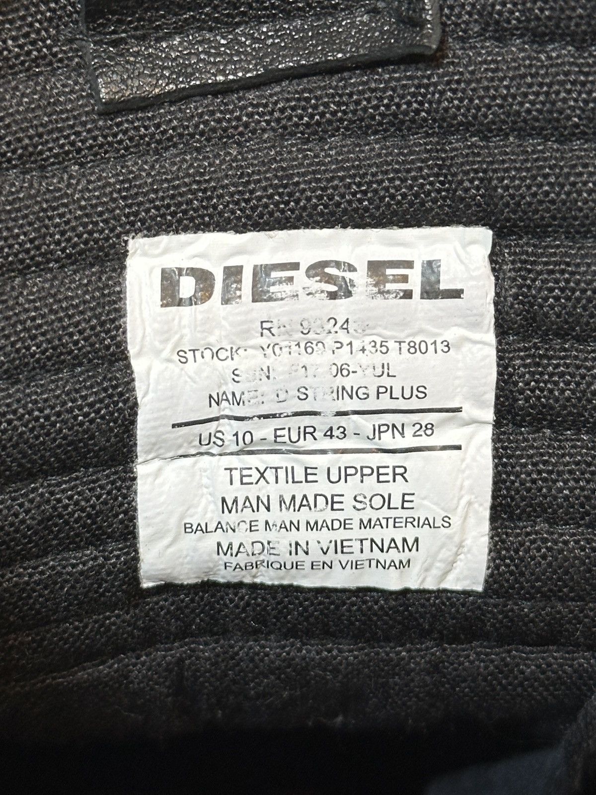 Diesel (FW17) D-STRING PLUS HI TOP Size US 10 / EU 43 - 11 Thumbnail