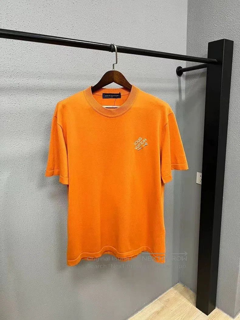 Louis Vuitton Louis Vuitton Orange Pin Short Sleeve Tee. Size US XL / EU 56 / 4 - 1 Thumbnail