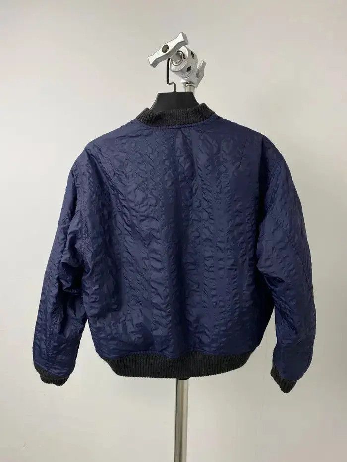 Issey Miyake Issey Miyake Issey Miyake leather sleeve bomber-2506 Size US S / EU 44-46 / 1 - 7 Thumbnail