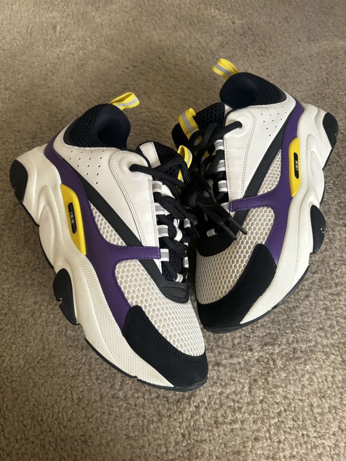 Dior Shoe Purple Dior B22 Dior B22 'Violet White' MyGemma Item #123914