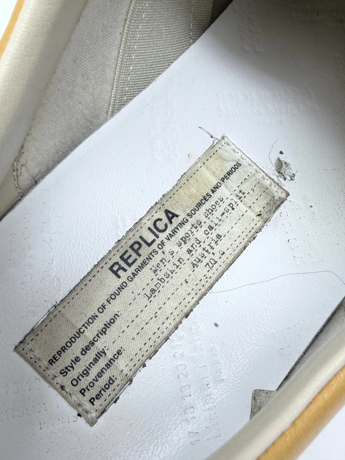 Maison Margiela Maison Margiela German Army Trainer GAT Replica Yellow Size US 8 / EU 41 - 10 Thumbnail