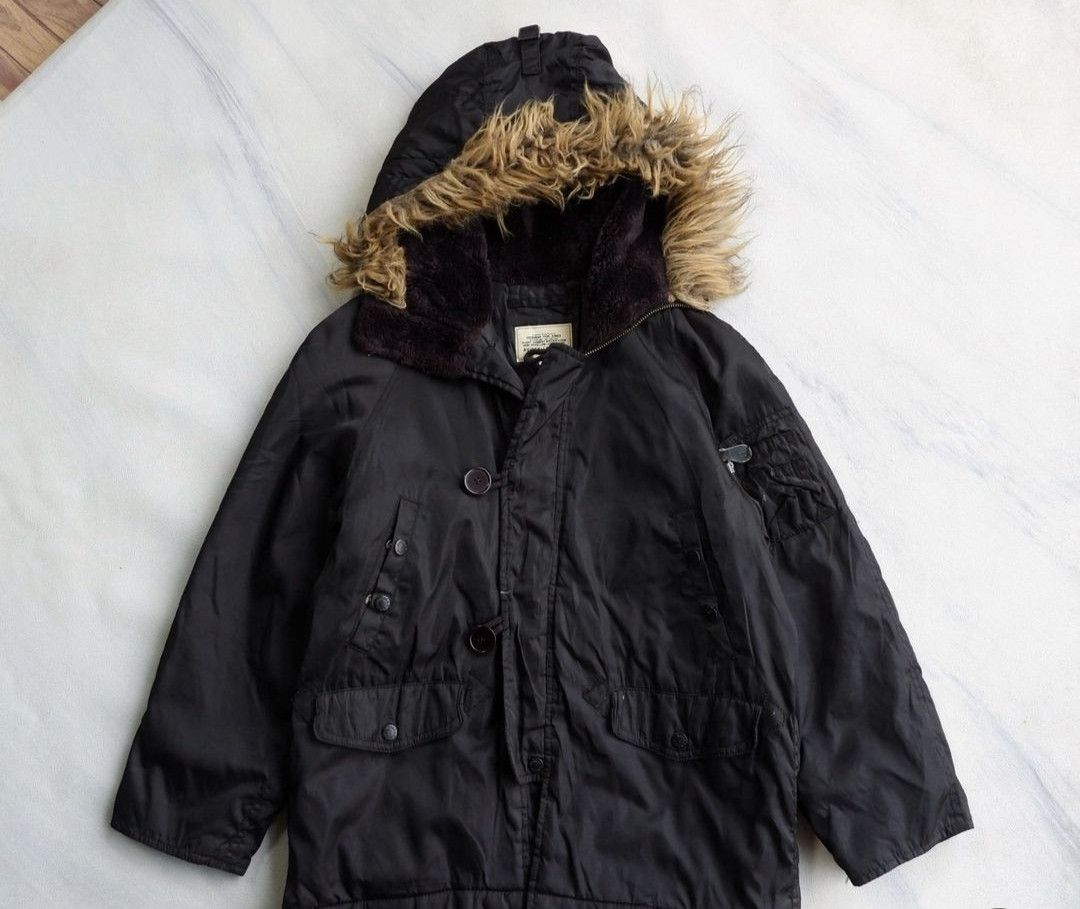 If Six Was Nine × Japanese Brand × Le Grande Bleu (L.G.B.) Avirex fur parka jacket Size US M / EU 48-50 / 2 - 1 Thumbnail