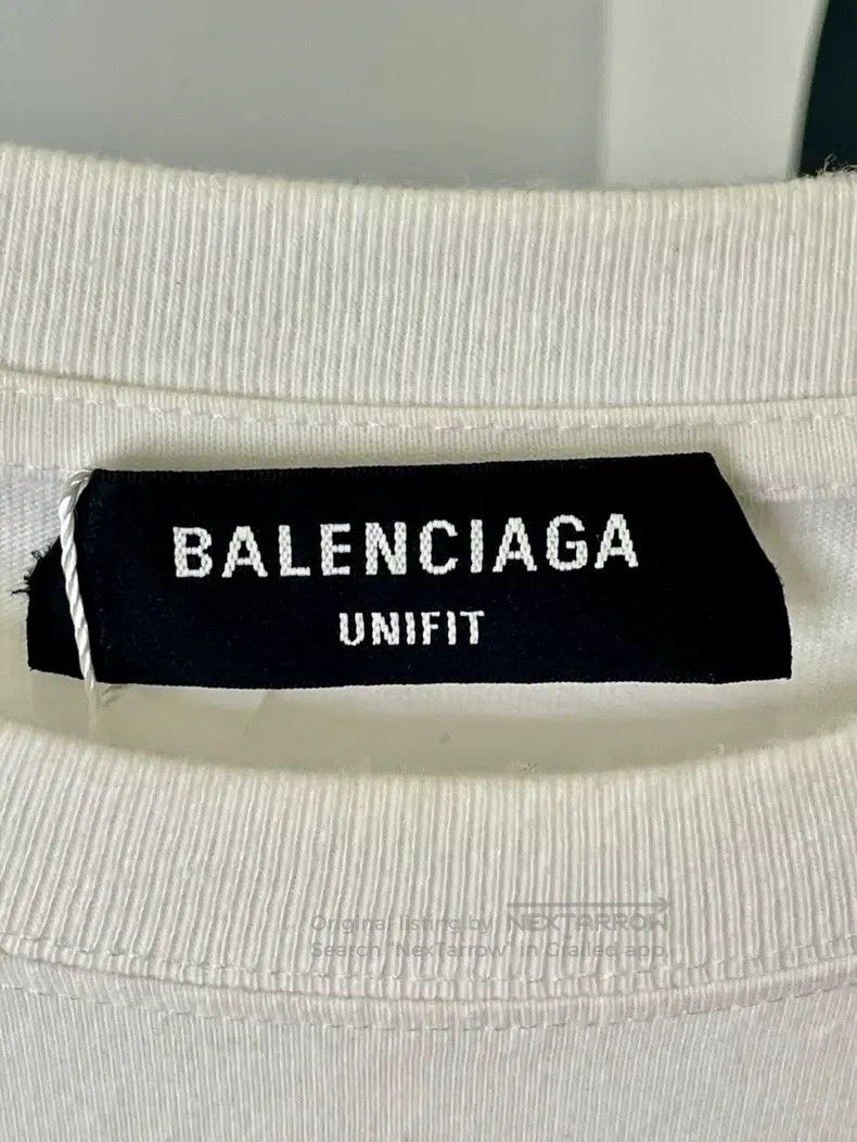 Balenciaga Balenciaga Alphabet Logo print waterfall letter short slee Size US XS / EU 42 / 0 - 3 Thumbnail