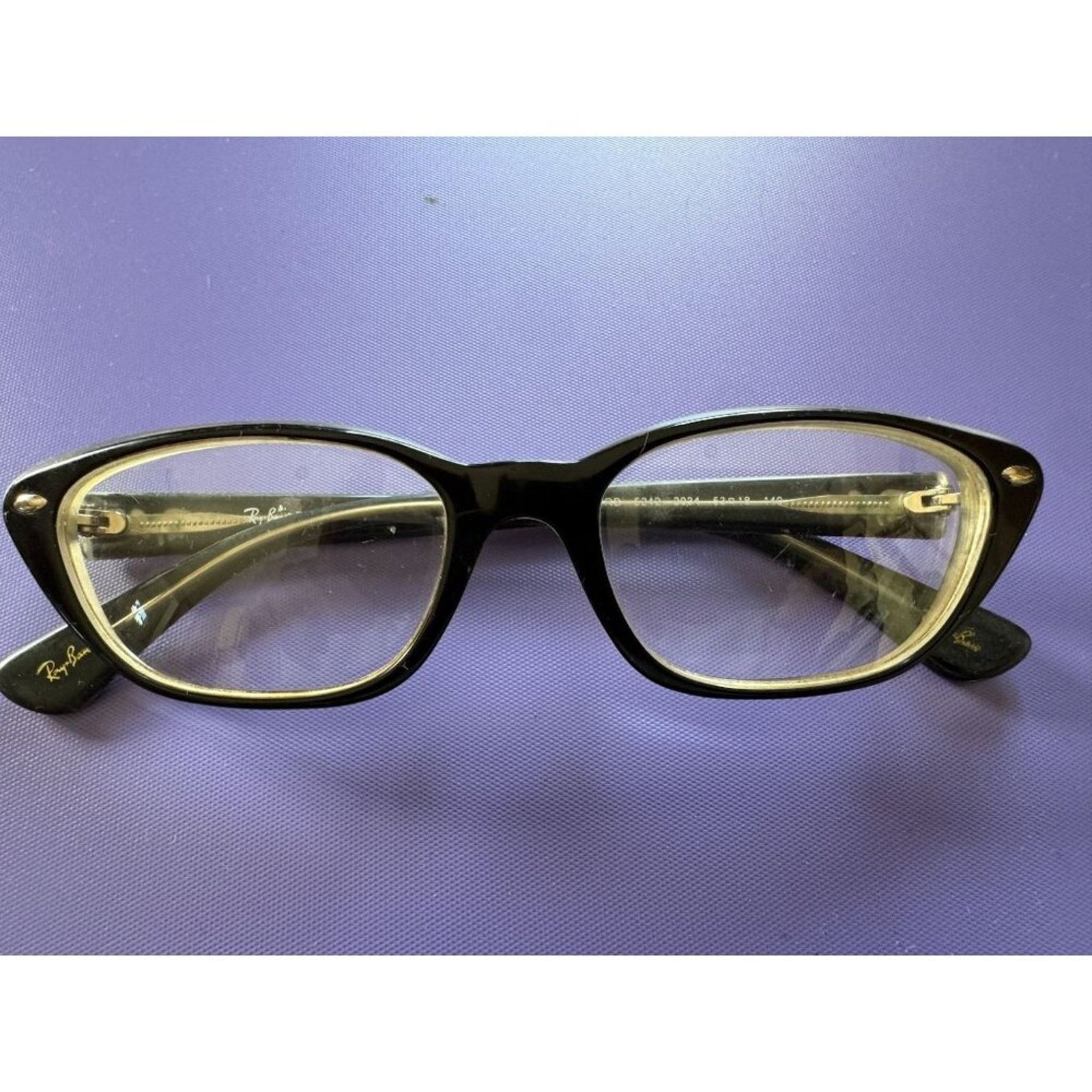 RayBan Italy Ray Ban Frames RB 5242 2034 53/18 140 Size ONE SIZE - 1 Thumbnail