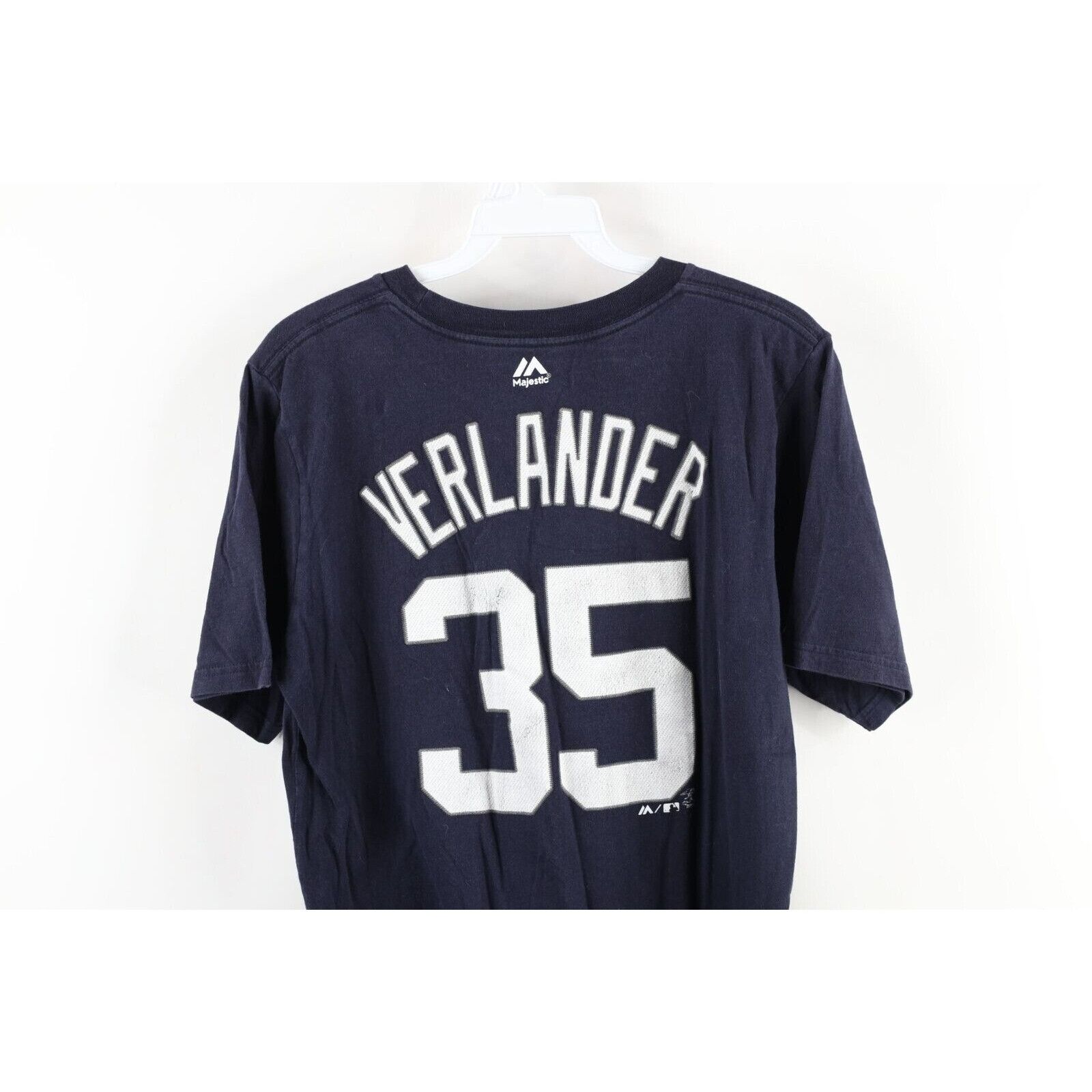 Majestic × Vintage Vintage Majestic Justin Verlander Detroit Tigers T-Shirt Size US S / EU 44-46 / 1 - 9 Thumbnail