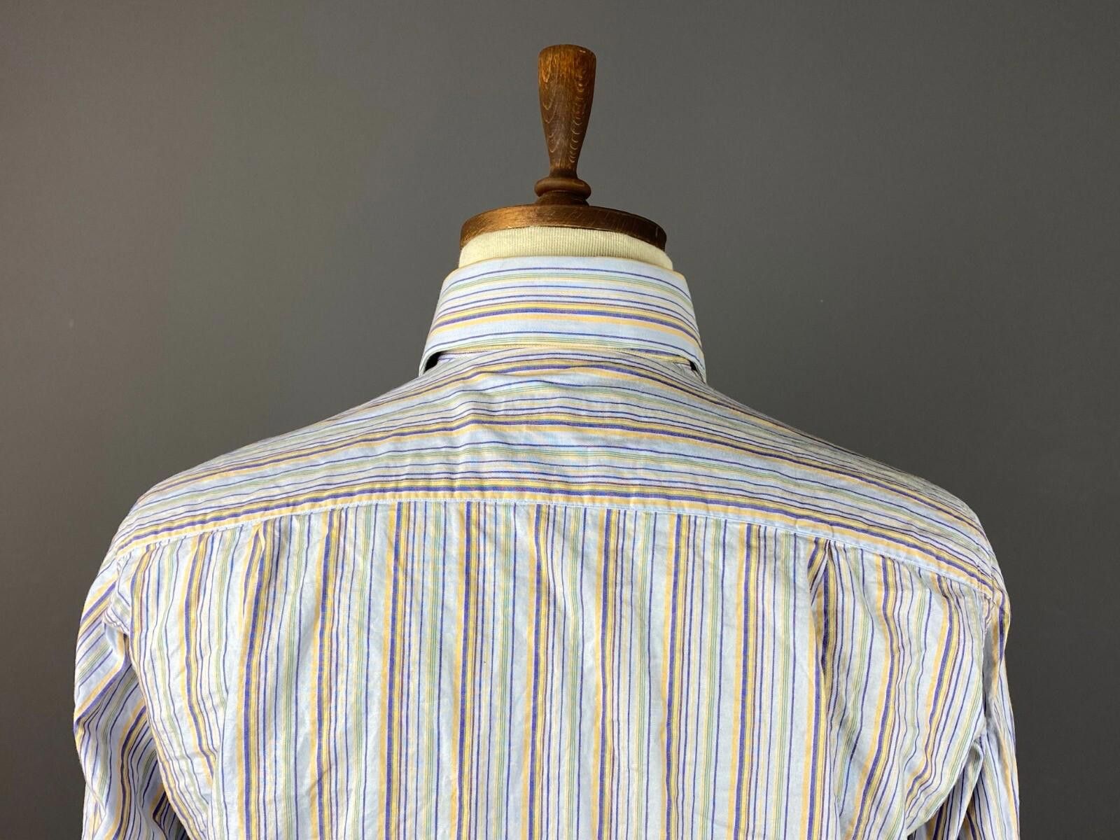 Katharine Hamnett London Katharine Hamnett London Stripe Shirt Size 41 / 16 Size US M / EU 48-50 / 2 - 11 Thumbnail