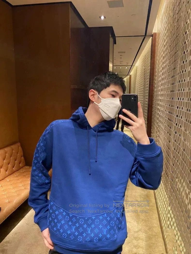 Louis Vuitton Louis Vuitton Monogram Patchwork Hoodie. Size US M / EU 48-50 / 2 - 1 Thumbnail