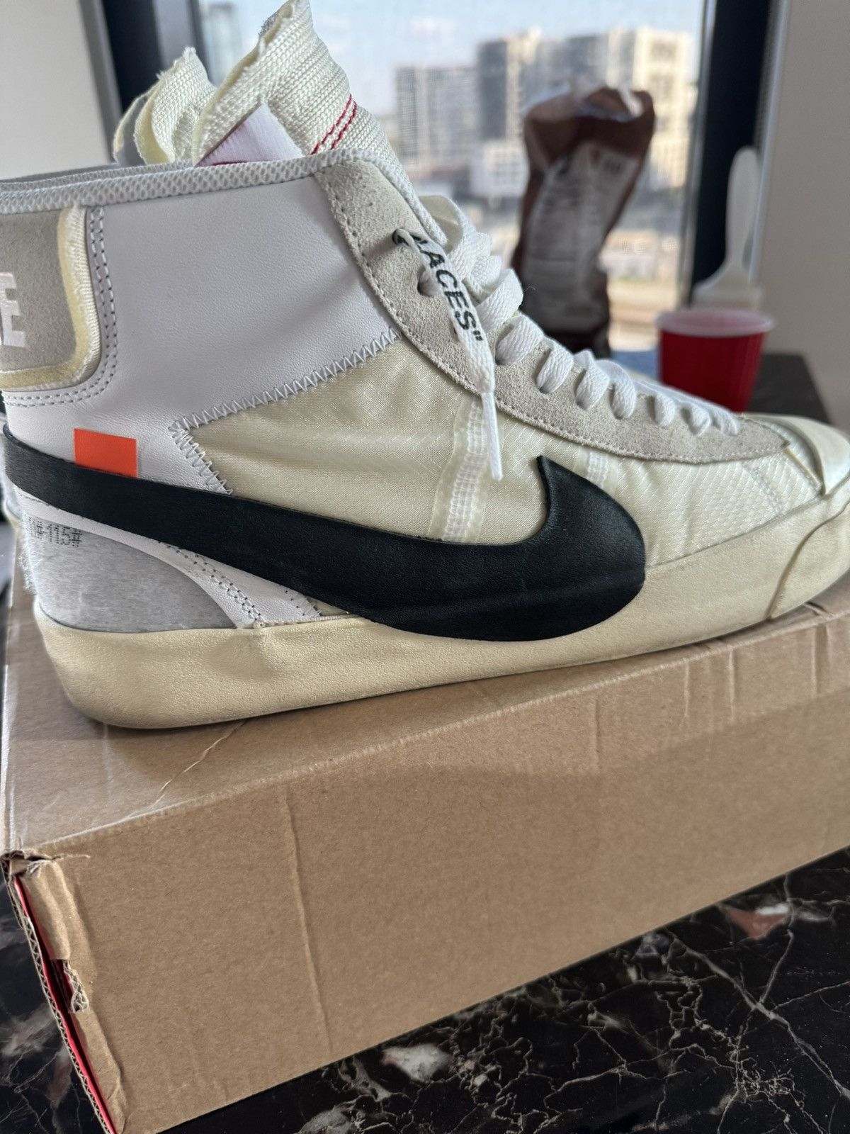 Nike × Off-White Off white Blazers “The Ten” Size US 11 / EU 44 - 7 Thumbnail
