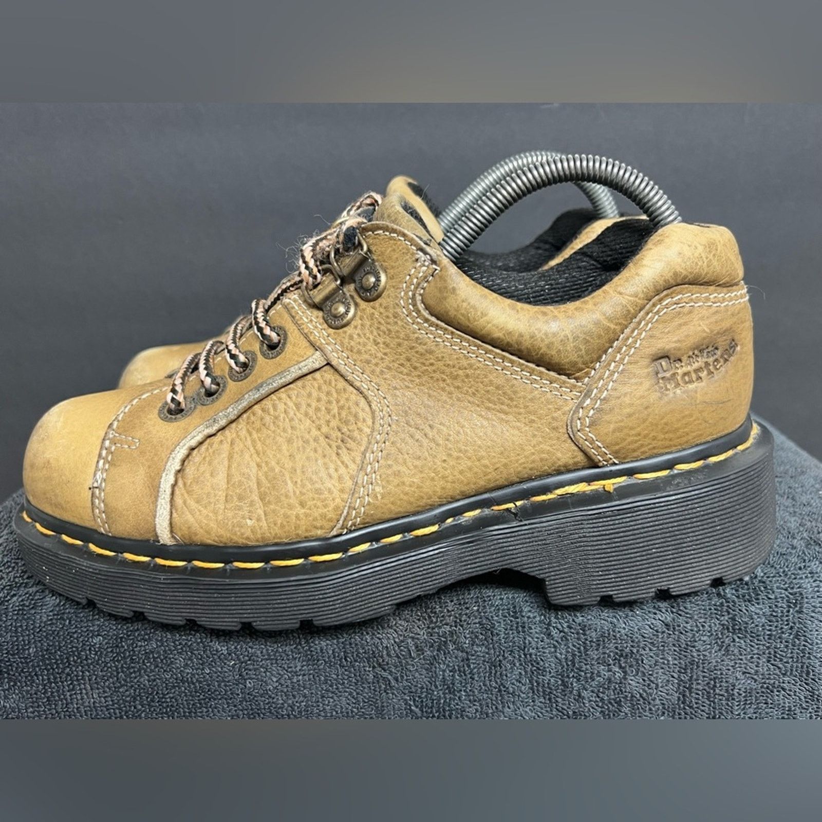 Dr. Martens VTG Dr Martens Shoes Womens 8 UK 6 England Oxford Chunky Lug Size US 8 / IT 38 - 1 Thumbnail