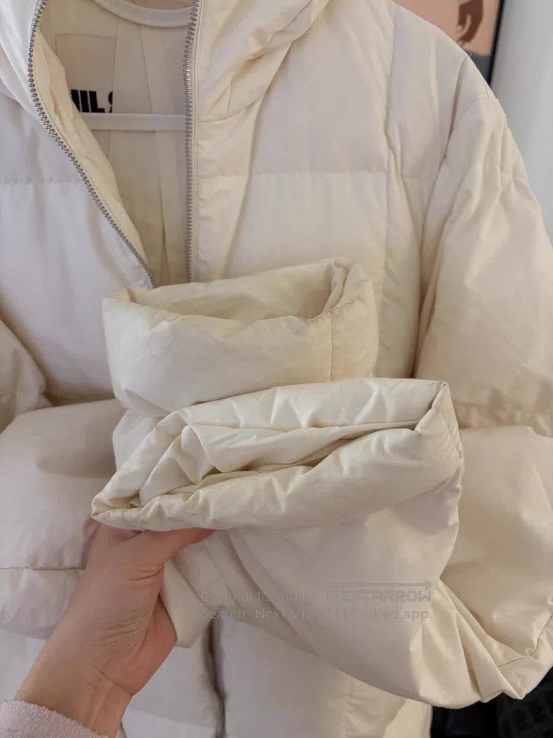 Jil Sander Jil Sander size 32 Classic White Down Jacket for Women Size S / US 4 / IT 40 - 8 Thumbnail