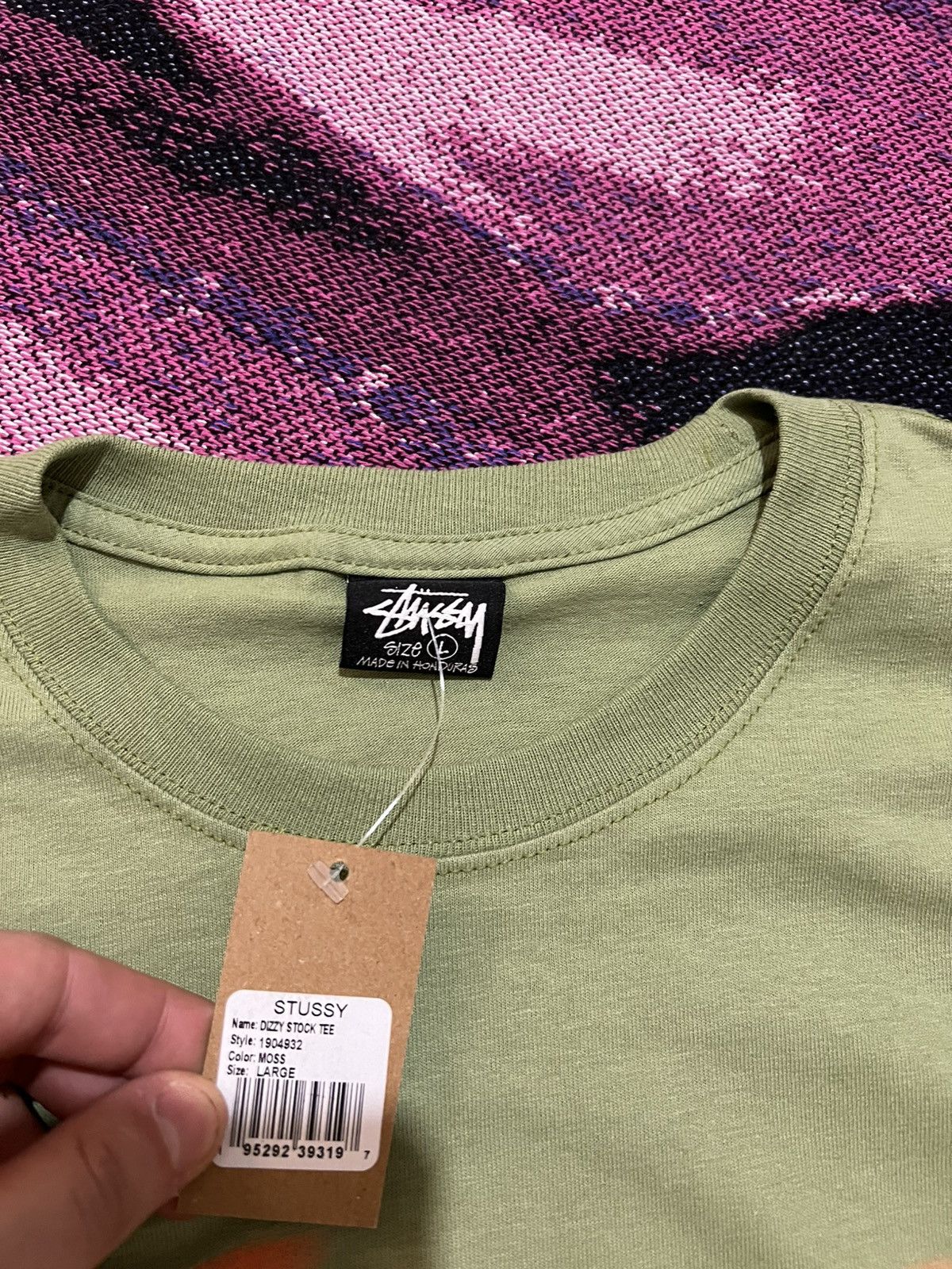 Stussy Stussy dizzy stock tee Size US L / EU 52-54 / 3 - 4 Thumbnail