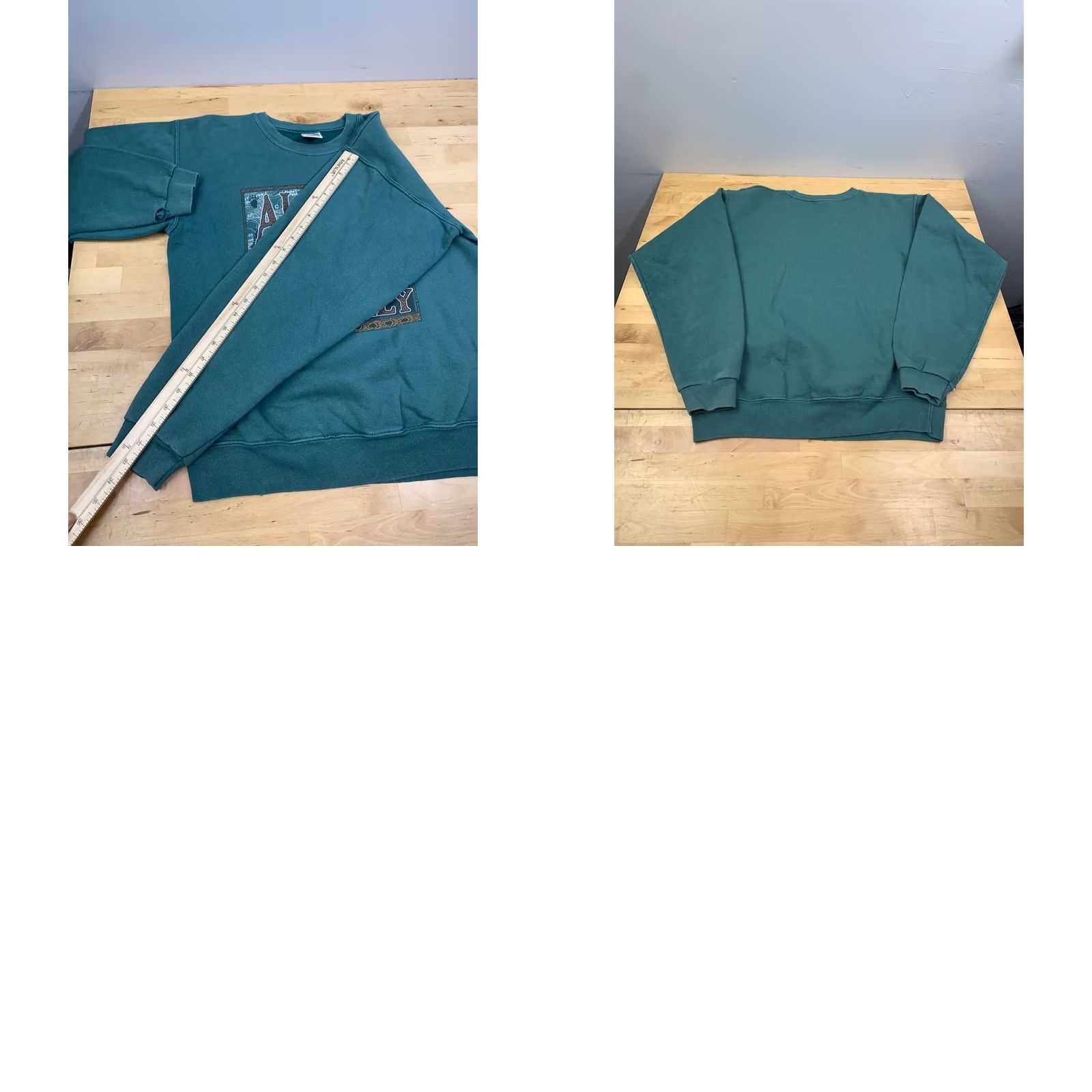 Vintage VINTAGE Alaska Grizzley Sweathirt Pullover Mens S Green Casual Outdoor 1990s Cotton Deluxe Fleece Size US S / EU 44-46 / 1 - 8 Thumbnail