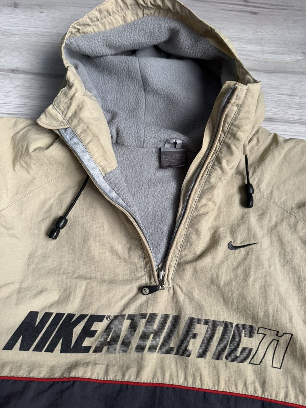 Nike × Vintage Vintage Nike anorak jacket 90’s logo Size US M / EU 48-50 / 2 - 6 Thumbnail