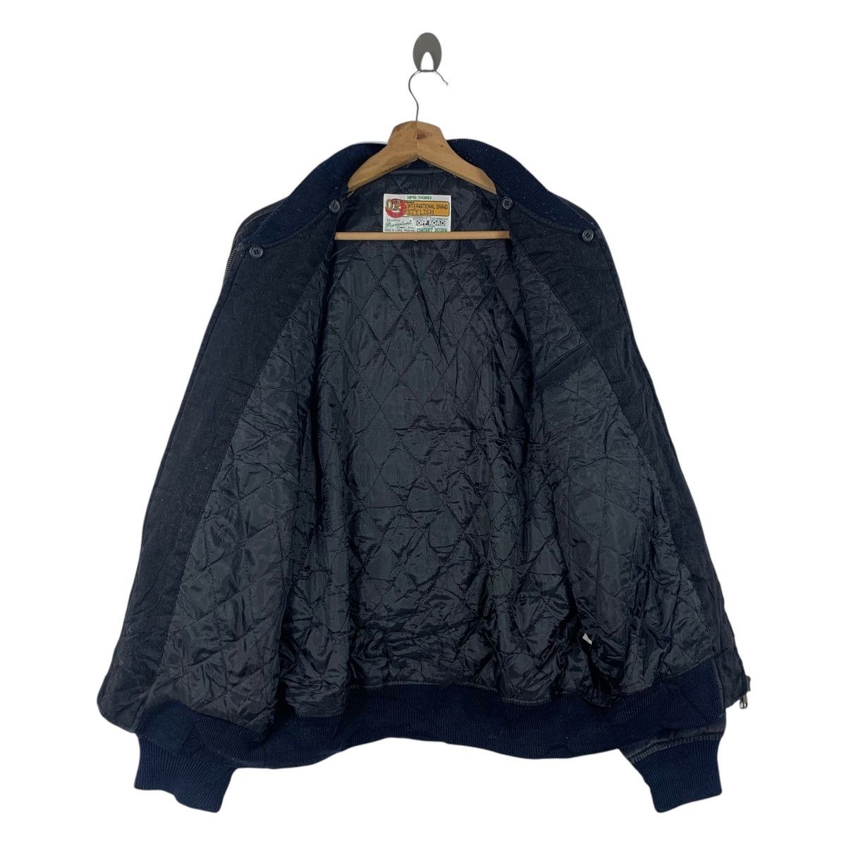 Japanese Brand BLUETTE GRANDEUR Japanese Brand Sportswear Varsity Jacket Size US L / EU 52-54 / 3 - 3 Thumbnail