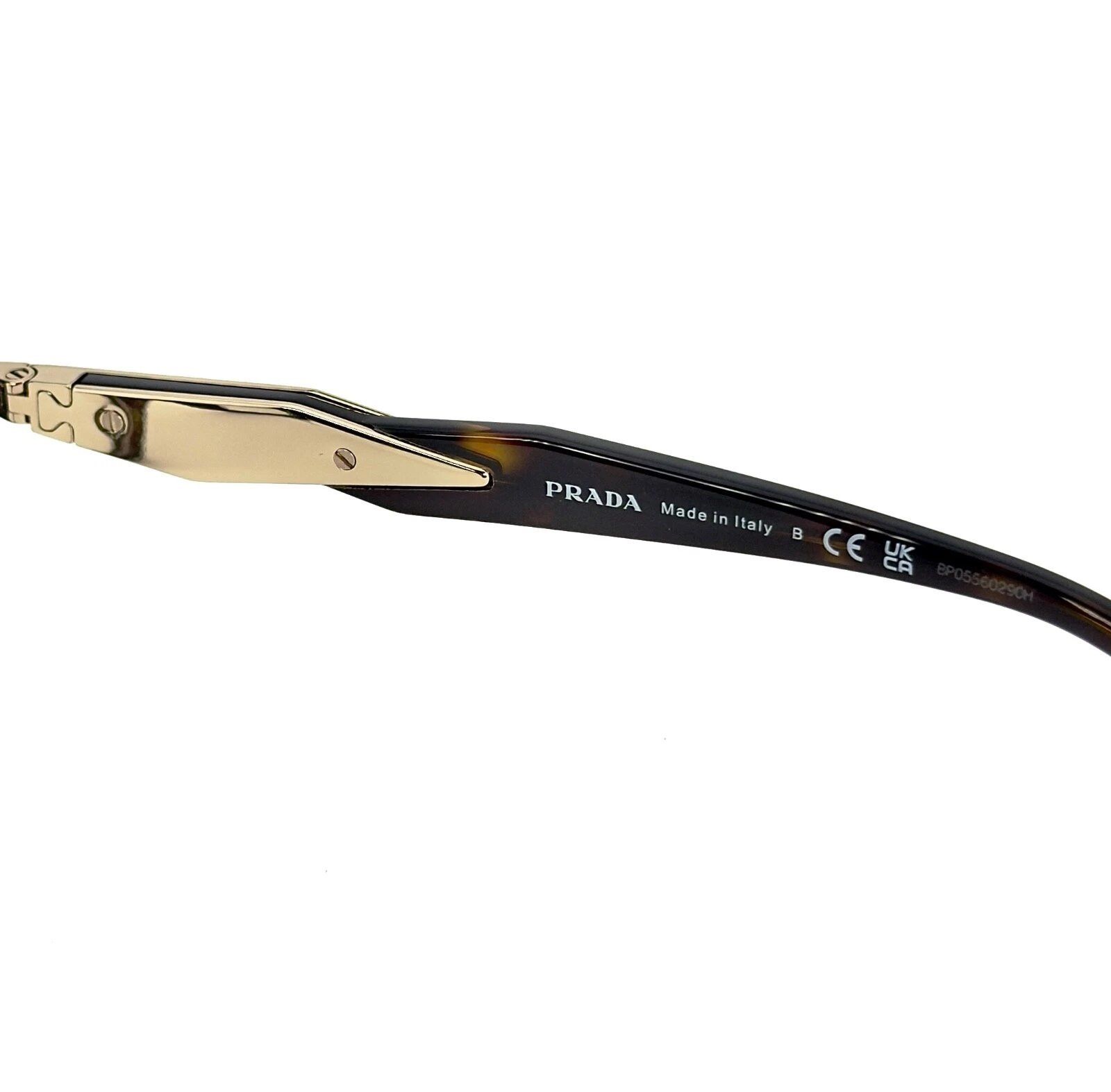 Prada PRADA SYMBOLE PR03ZV Brown Bold Eyeglasses 03Z 03ZV Size ONE SIZE - 7 Thumbnail
