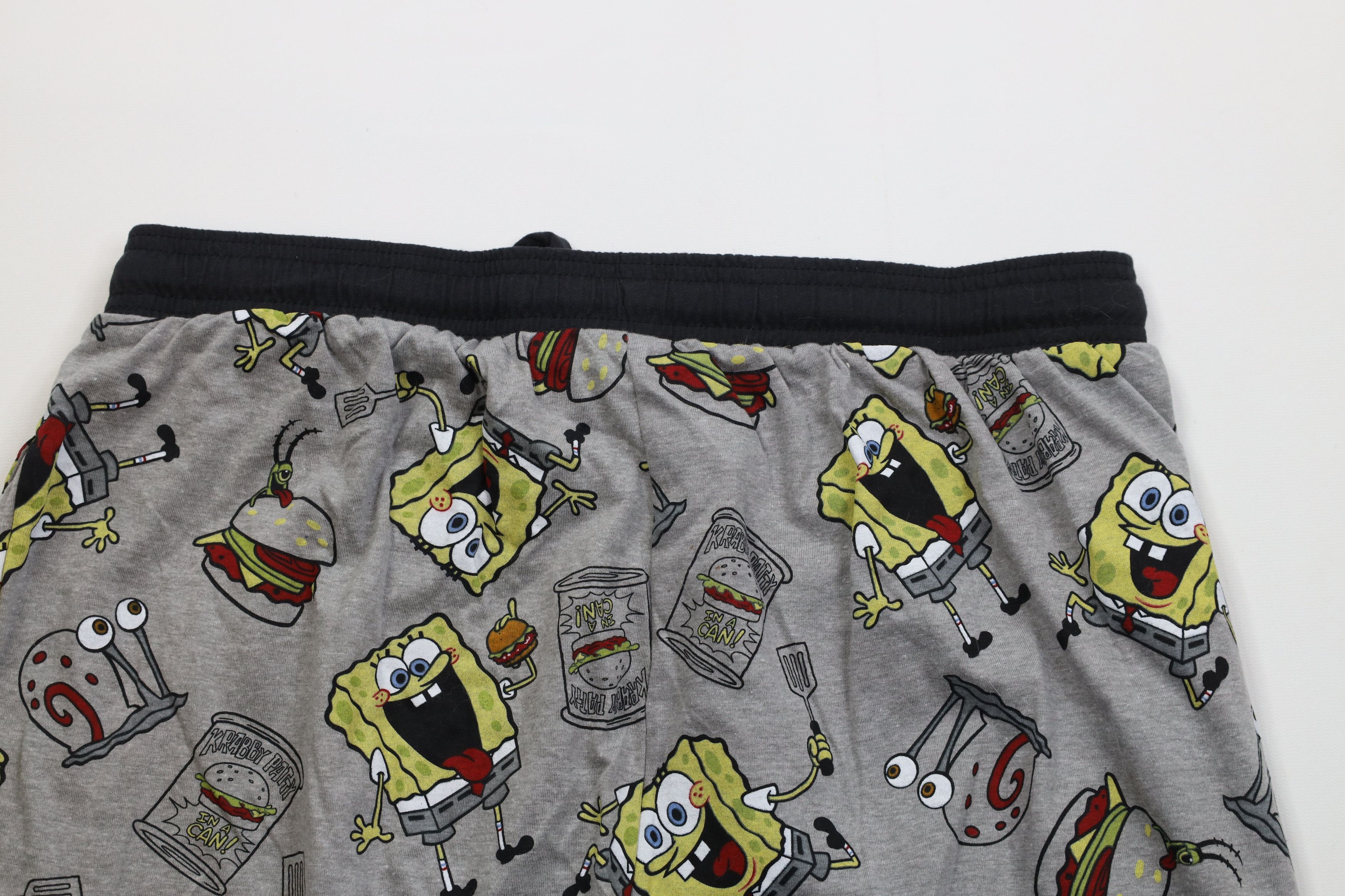 Vintage Deadstock Y2K Nickelodeon Spongebob Squarepants Sleep Shorts Size US 38 / EU 54 - 8 Thumbnail
