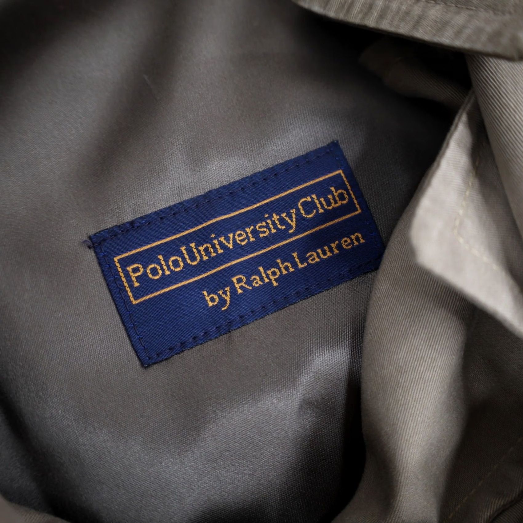 Polo Ralph Lauren VINTAGE Polo by Ralph Lauren University Club Trench Coat Men 22" Chest Tan L Double Breasted Coat Size US L / EU 52-54 / 3 - 6 Thumbnail