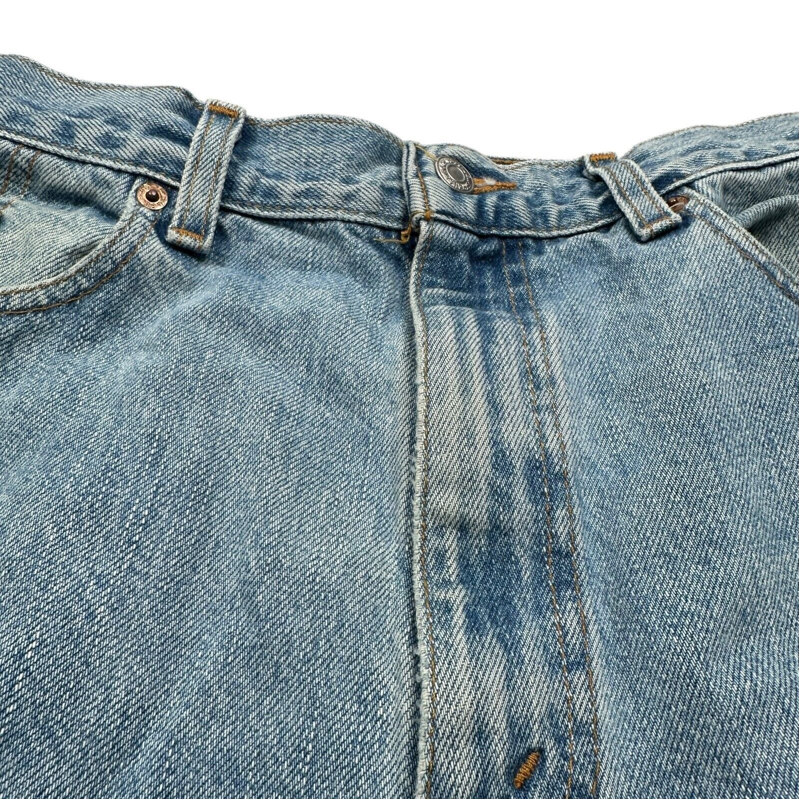 Levi's Vintage Levis 550 Jeans Mens 38 x 30 Blue Denim Cotton Size US 38 / EU 54 - 10 Thumbnail
