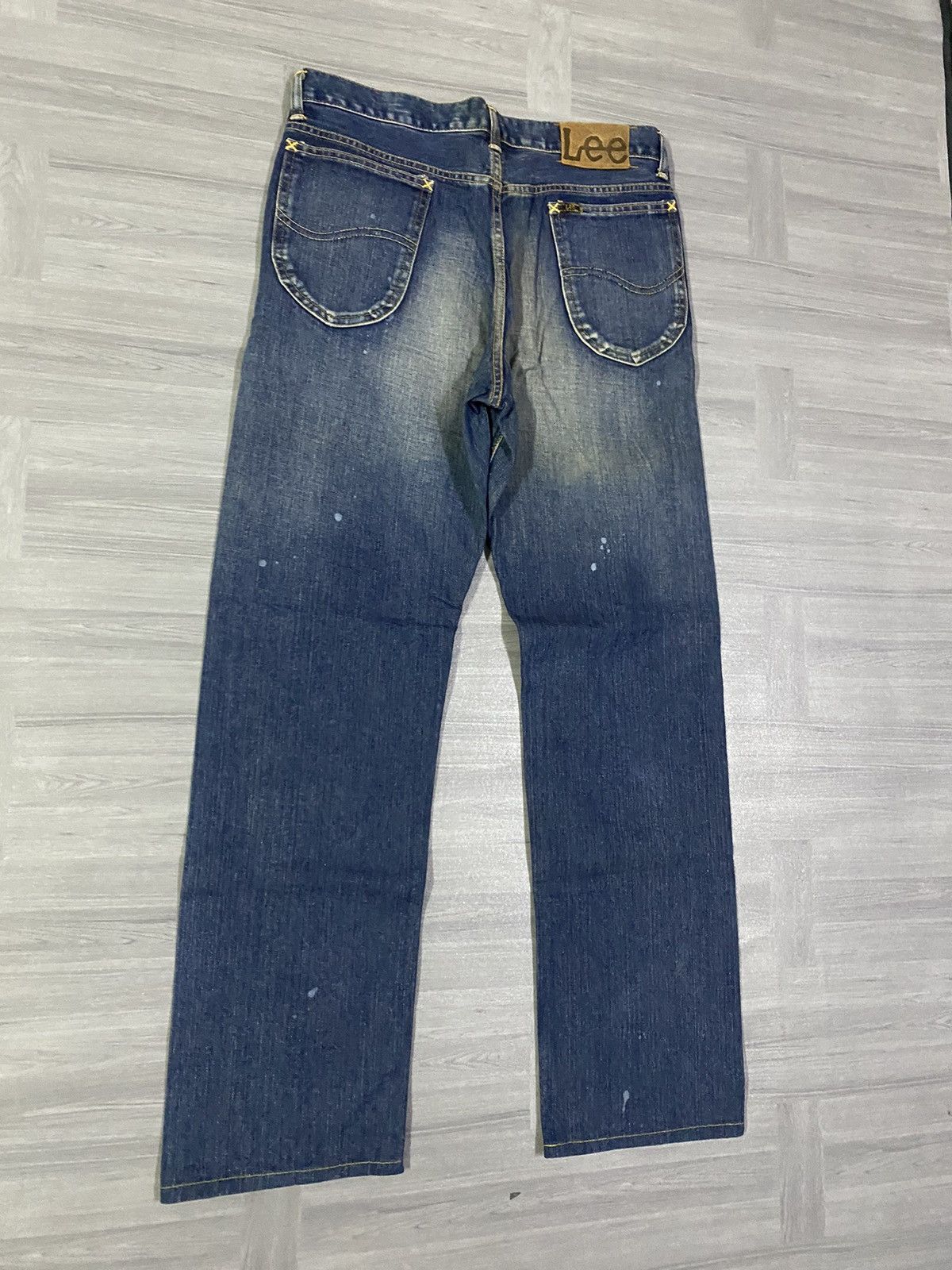 Lee Vintage Lee Riders Fadded Blue Denim Size US 33 - 17 Thumbnail