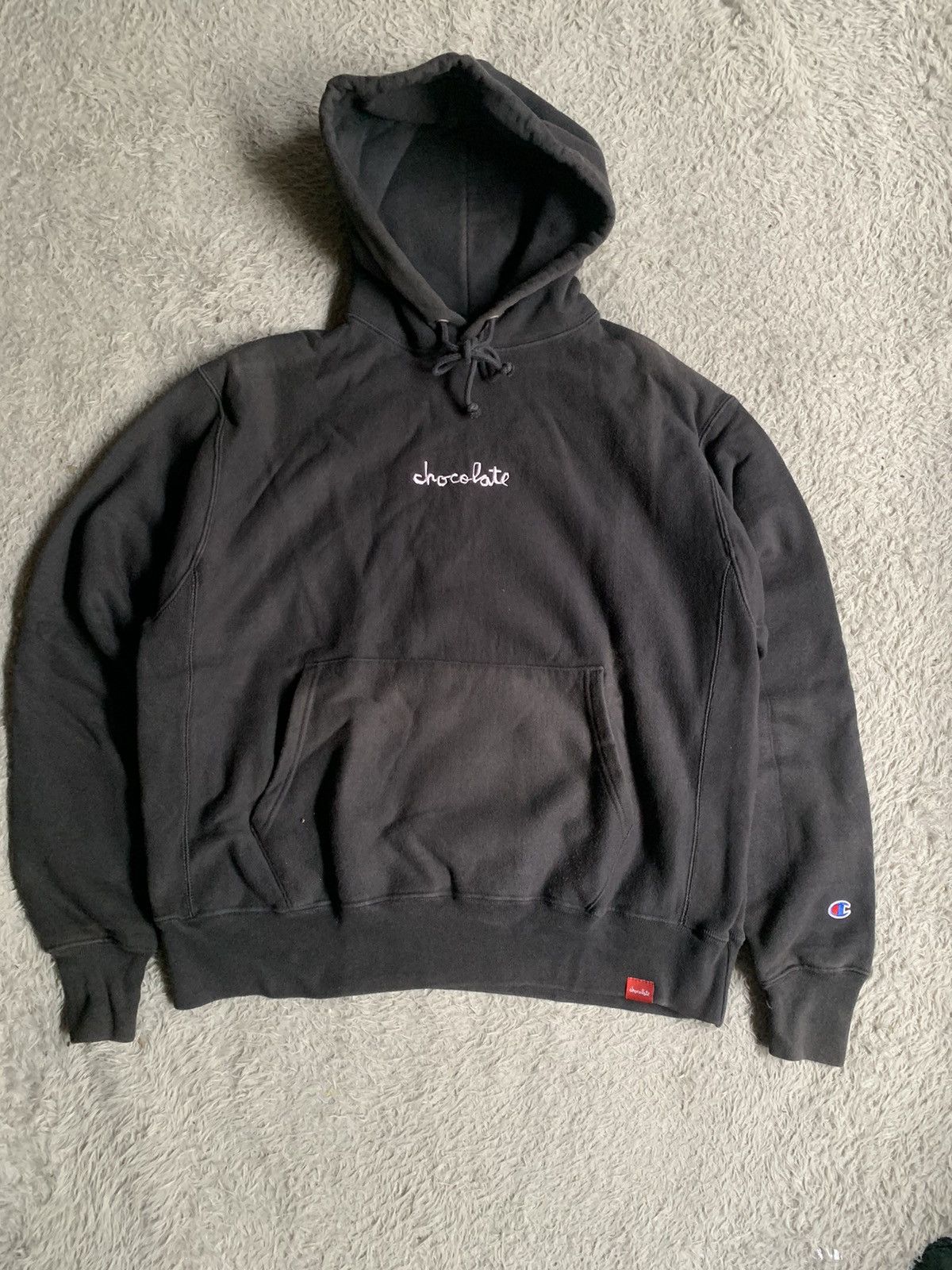 Hook-Ups Vintage Chocolate Skateboards Champion Reverse weave Hoodie Size US L / EU 52-54 / 3 - 1 Thumbnail