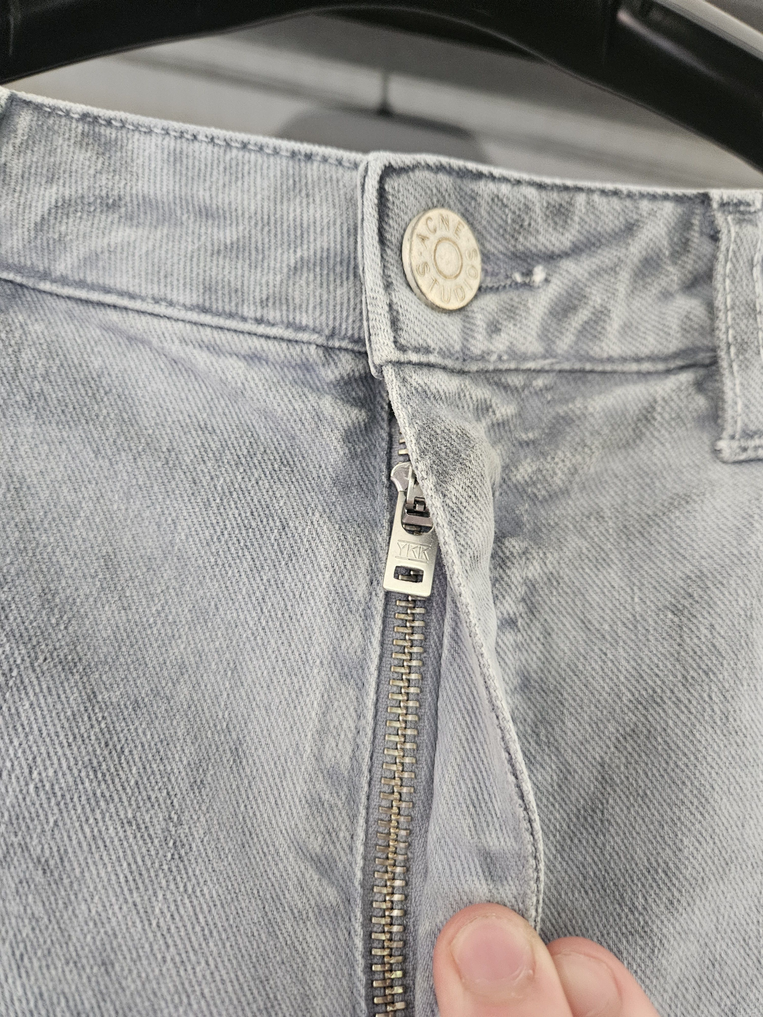 Acne Studios Gray Pop Hand Dye Denim Jeans Size US 30 / EU 46 - 5 Thumbnail