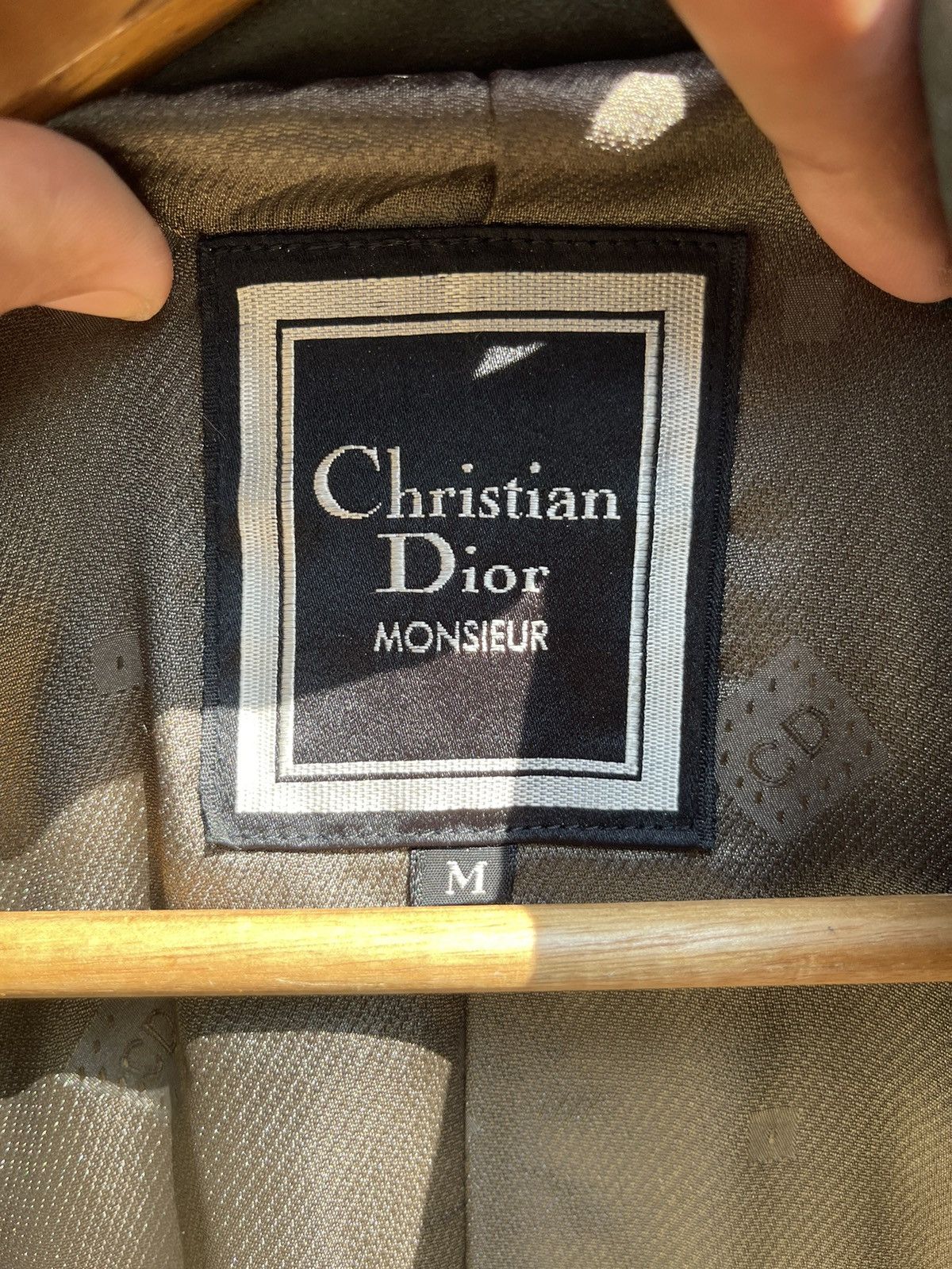 Christian Dior Monsieur Vintage Christian Dior MONSIEUR Olive Hooded Coat (M) Size US M / EU 48-50 / 2 - 16 Thumbnail
