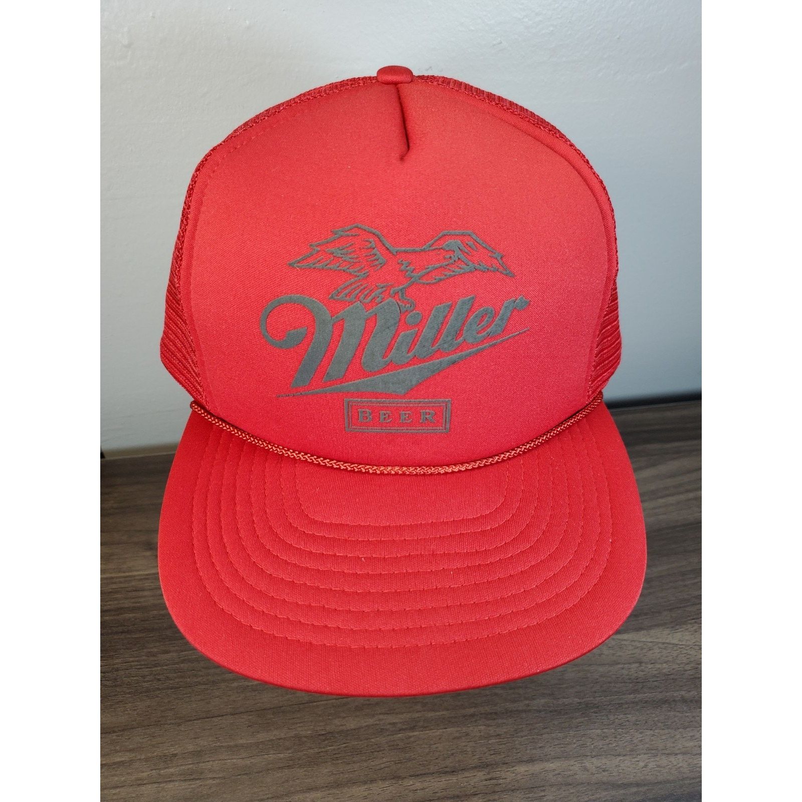 Vintage Miller Beer Trucker Hat Snapback Cap High Life MGD Draft Size ONE SIZE - 2 Thumbnail