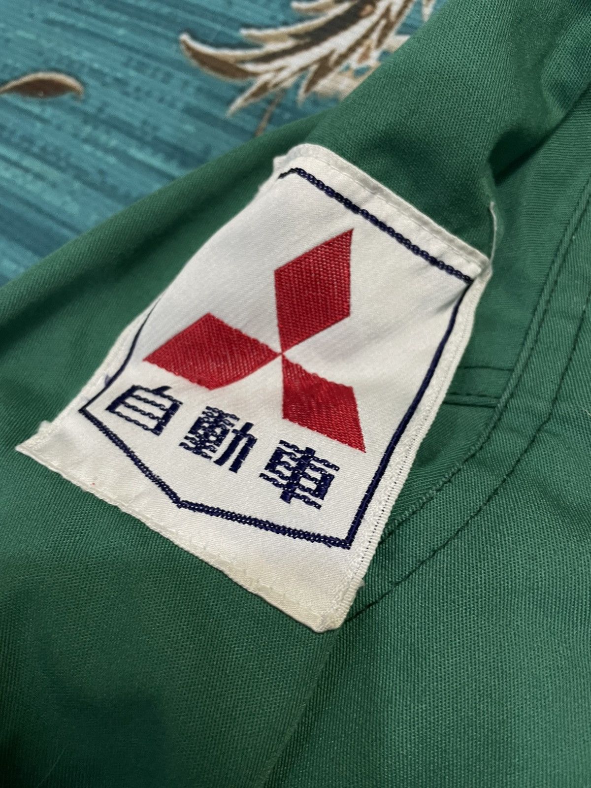 Vintage Vintage Mitsubishi Motor Coverall Size US 35 - 4 Thumbnail