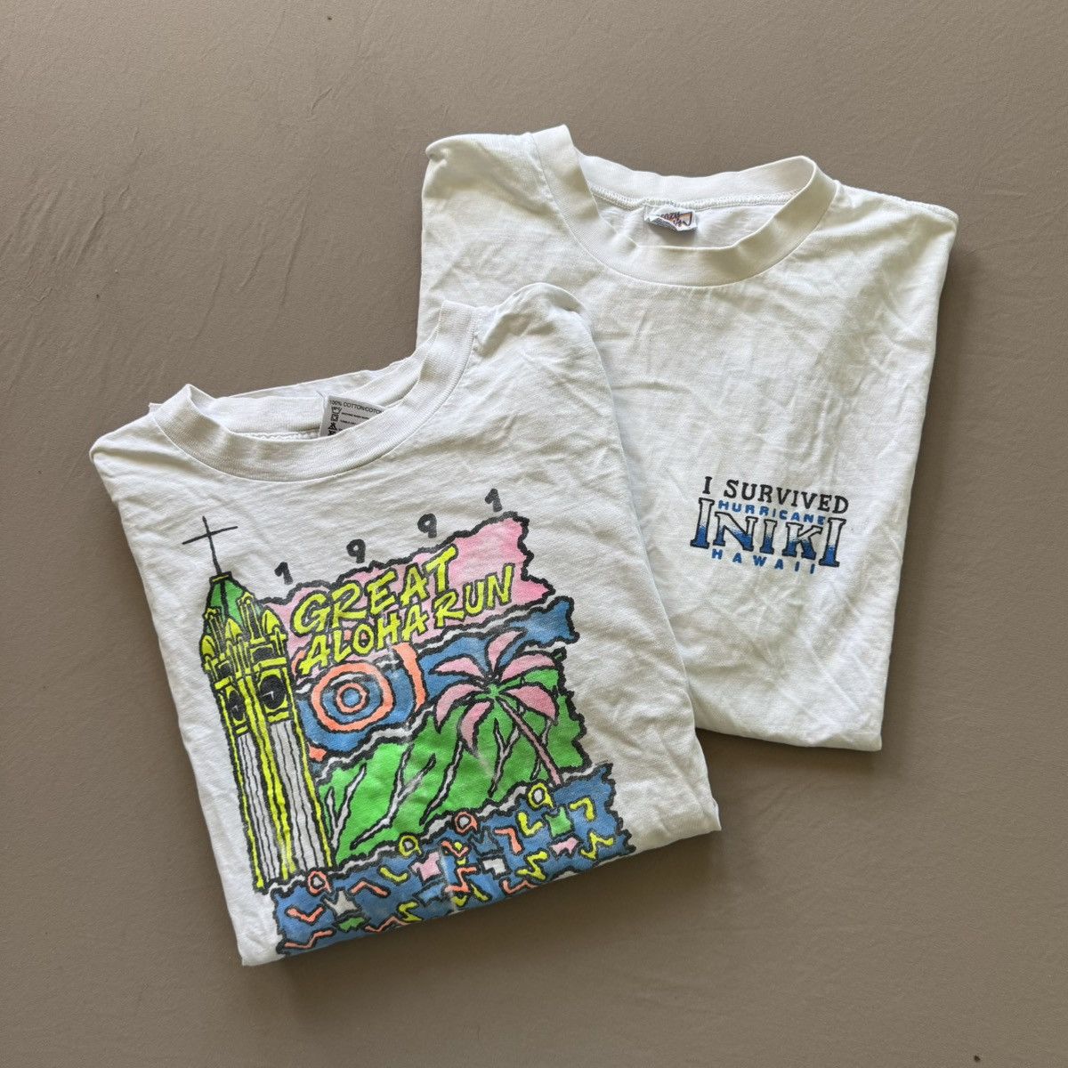 Other Vintage 90s Hawaii Graphic Tee Bundle Size US XL / EU 56 / 4 - 1 Thumbnail