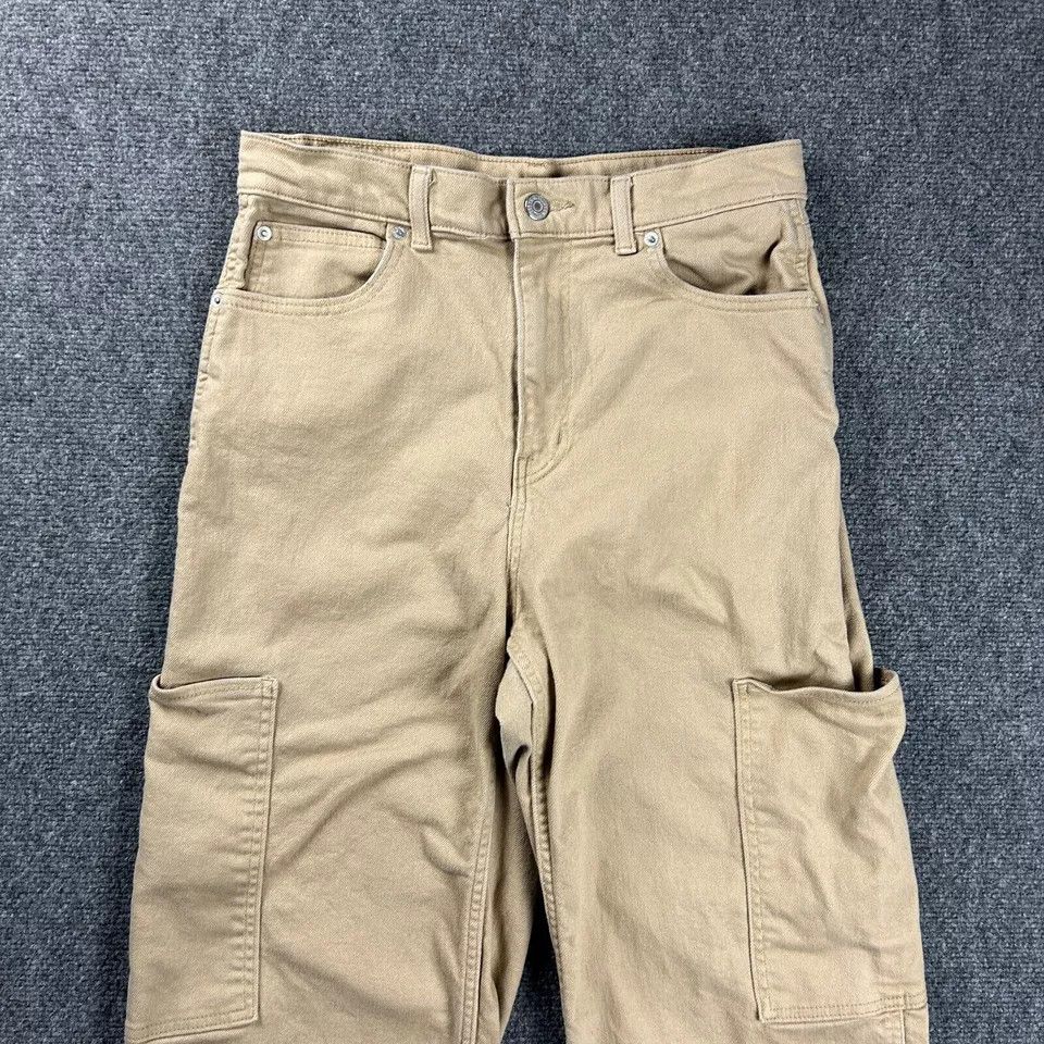 Levi's Levi's Jeans Womens 28 High Waisted Wide Leg Crop Cargo Size 28" / US 6 / IT 42 - 2 Thumbnail