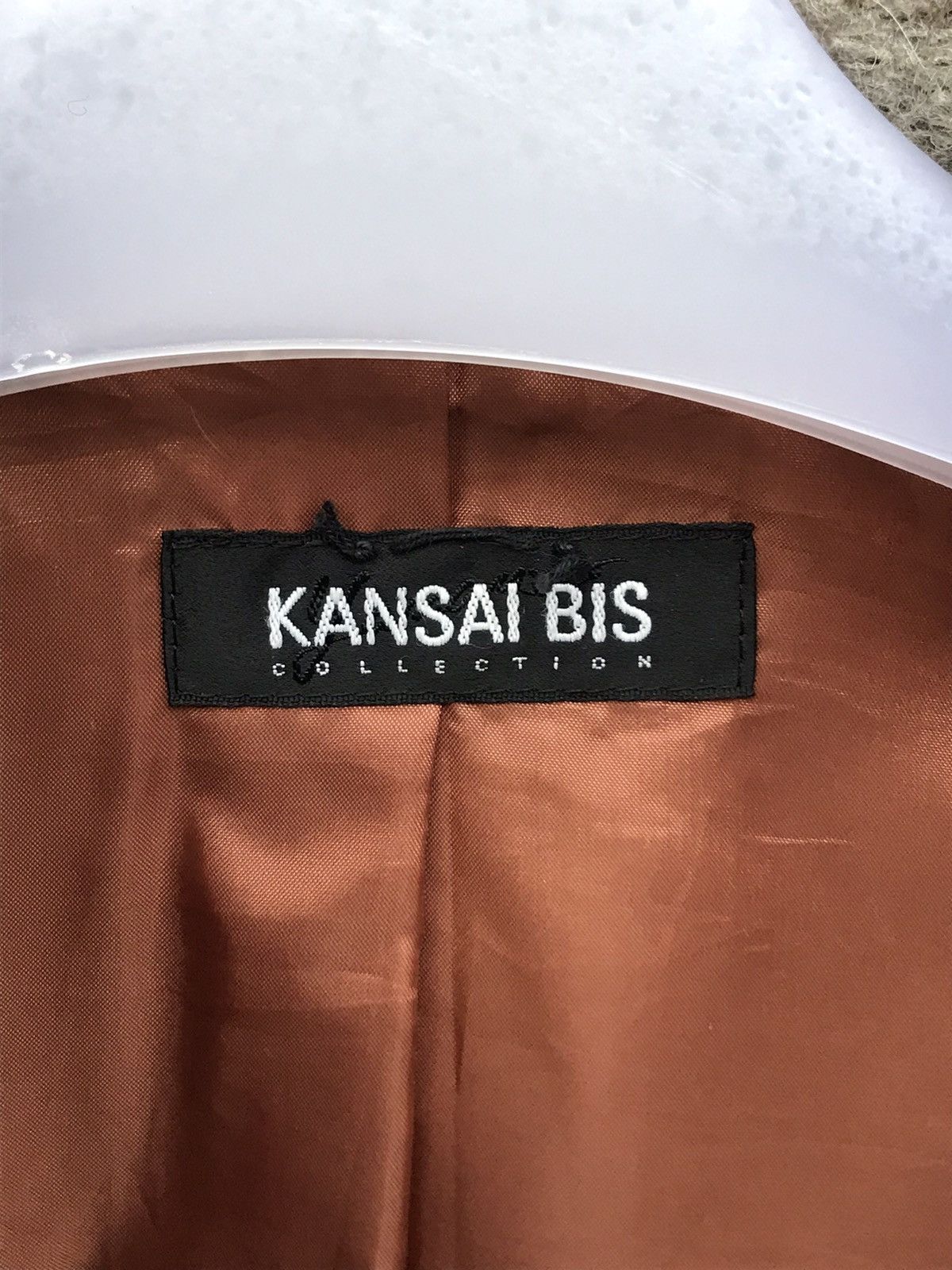 Japanese Brand × Kansai Yamamoto × Vintage ⚡️Vintage Kansai Yamamoto Wool Mohair Button Jacket Size S / US 4 / IT 40 - 9 Thumbnail