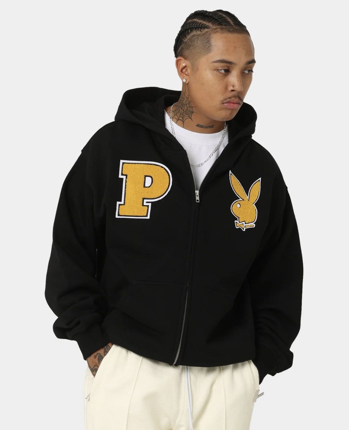 Playboy Playboy x Culture Kings Hoodie in Black Size US S / EU 44-46 / 1 - 1 Thumbnail