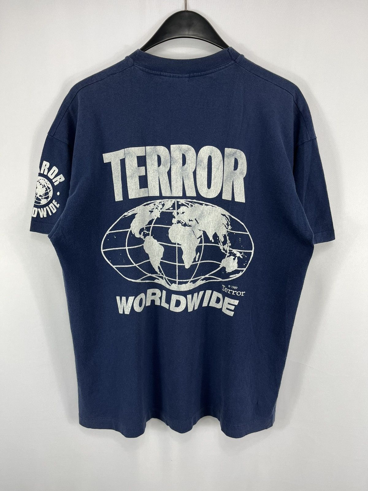 Art × Vintage 1989 Don Rock Terror Worldwide Fuck The Police