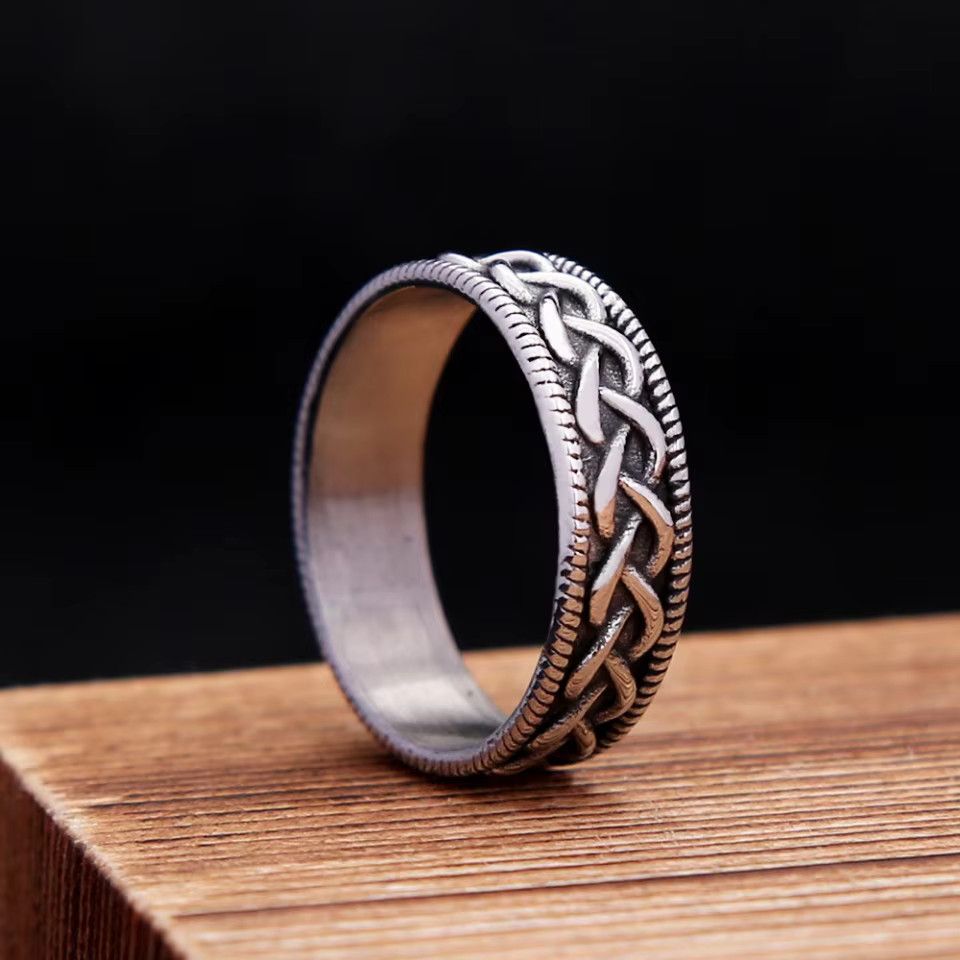 Jewelry Creative Knot Amulet Rings Simple Jewelry Size ONE SIZE - 2 Thumbnail