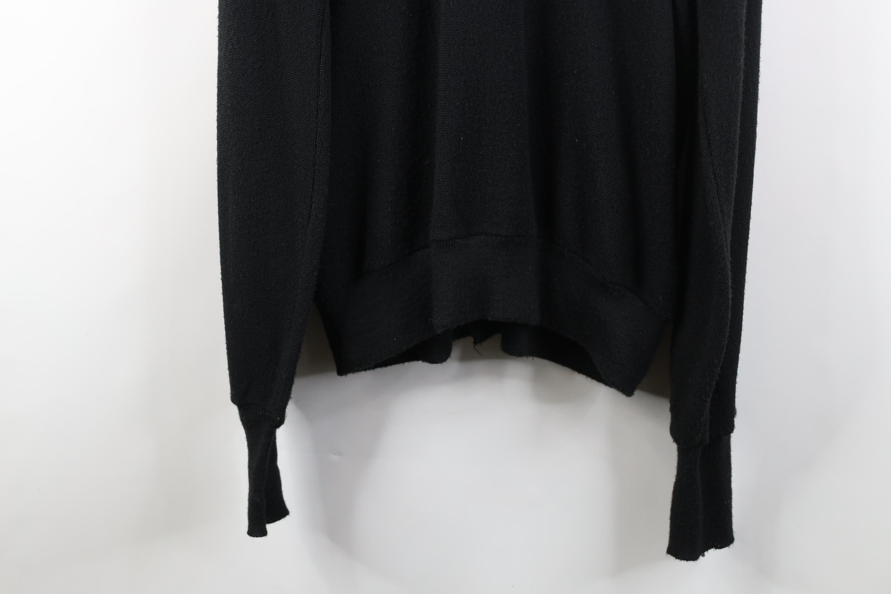 Vintage Vintage 90s Streetwear Cobain Cardigan Sweater Black USA Size US XL / EU 56 / 4 - 12 Thumbnail