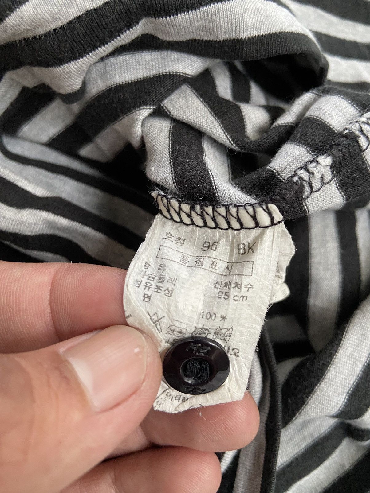 PPFM RUGGER BASIC HOUSE 3.J.R.6 STRIPED DOULE LAYER LONG SLEEVE Size US M / EU 48-50 / 2 - 15 Thumbnail