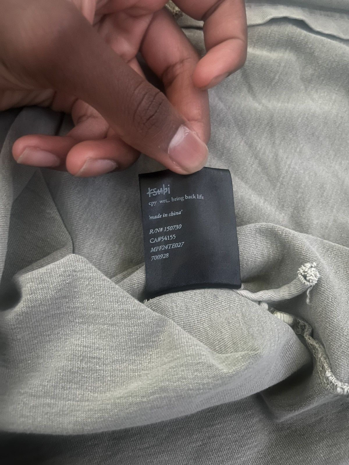 Ksubi Ksubi Grey Tee (Slightly Oversized) Size US M / EU 48-50 / 2 - 4 Thumbnail
