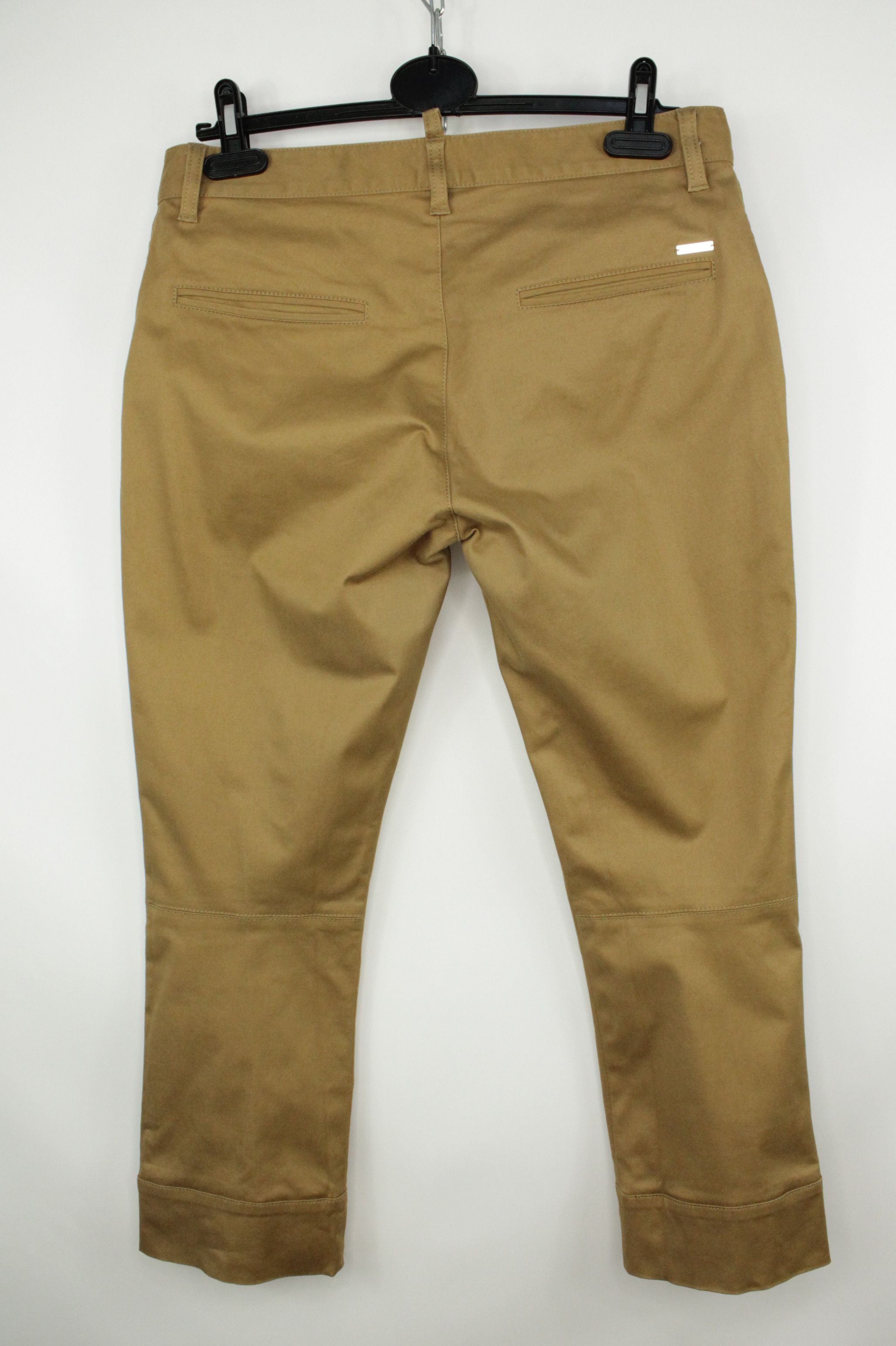 Dsquared2 Dsquared2 Stretch Twill Cotton Cropped Chino Pants Women's Size 27" / US 4 / IT 40 - 7 Thumbnail