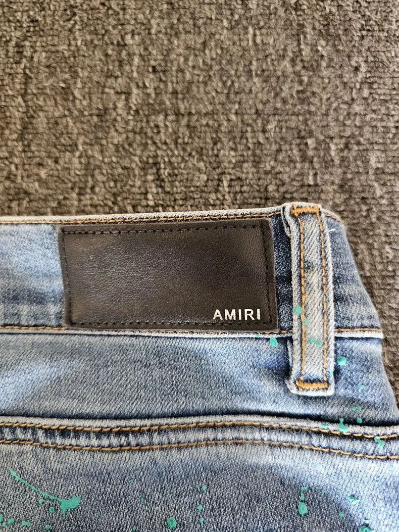 Amiri Amiri Paint Splatter Distressed Jeans. Size US 32 / EU 48 - 5 Thumbnail