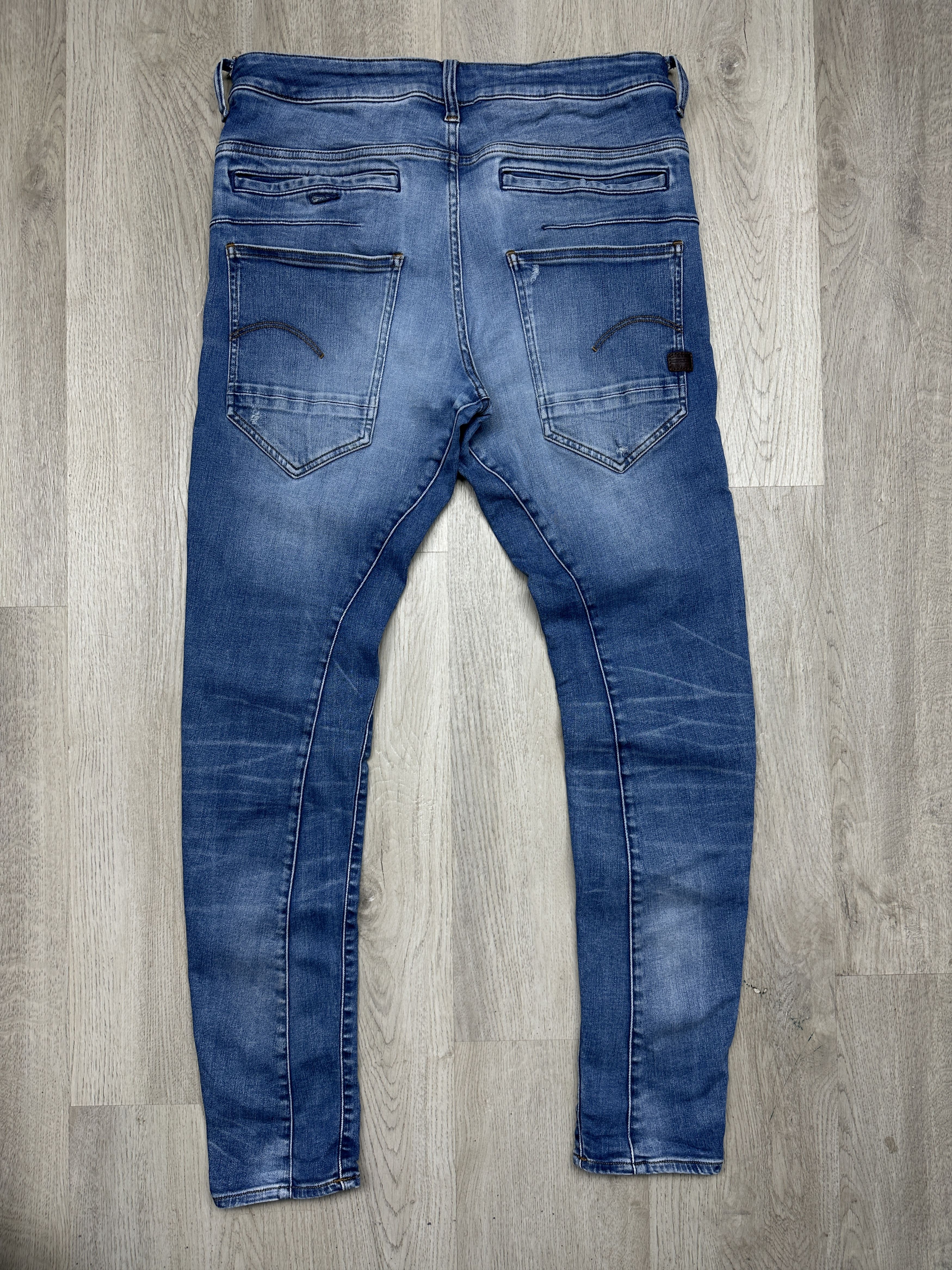 G-Star G Star Raw Mens D-Staq 3D Slim Denim Pants Jeans Size US 32 / EU 48 - 10 Thumbnail