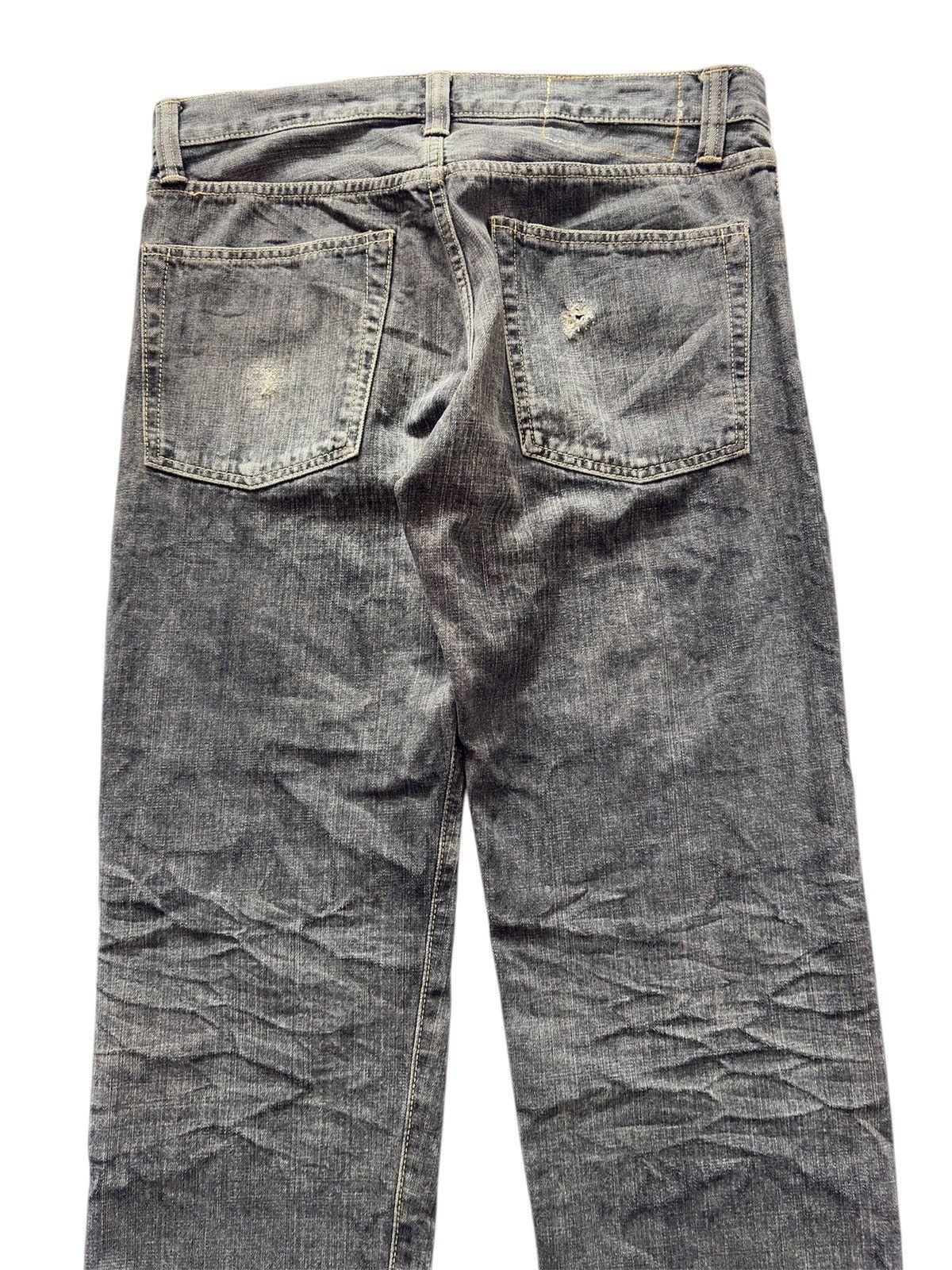 Nozomi Ishiguro NOZOMI ISHIGURO DISTRESSED JEANS Size US 31 - 5 Thumbnail