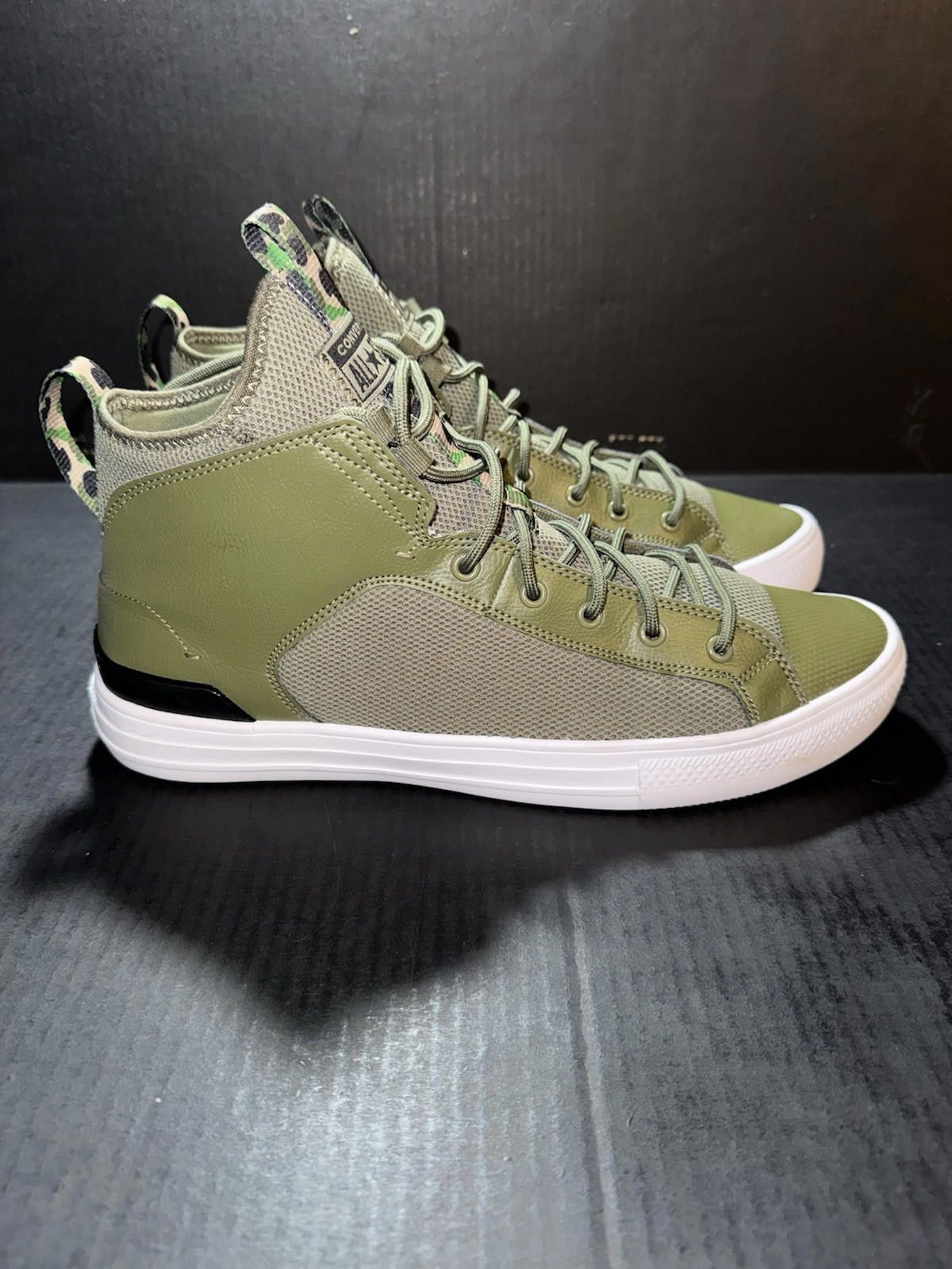 Converse Converse ALL-STAR Chuck Taylor Ultra Mid Army Green Sz 12 Size US 12 / EU 45 - 1 Thumbnail