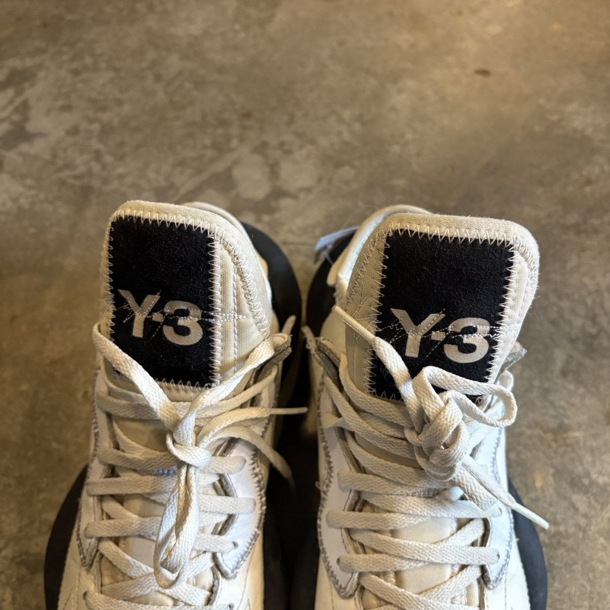 Adidas × Y-3 Adidas Y-3 Kaiwa Sneakers Black and White Colourway Size US 7 / EU 40 - 2 Thumbnail