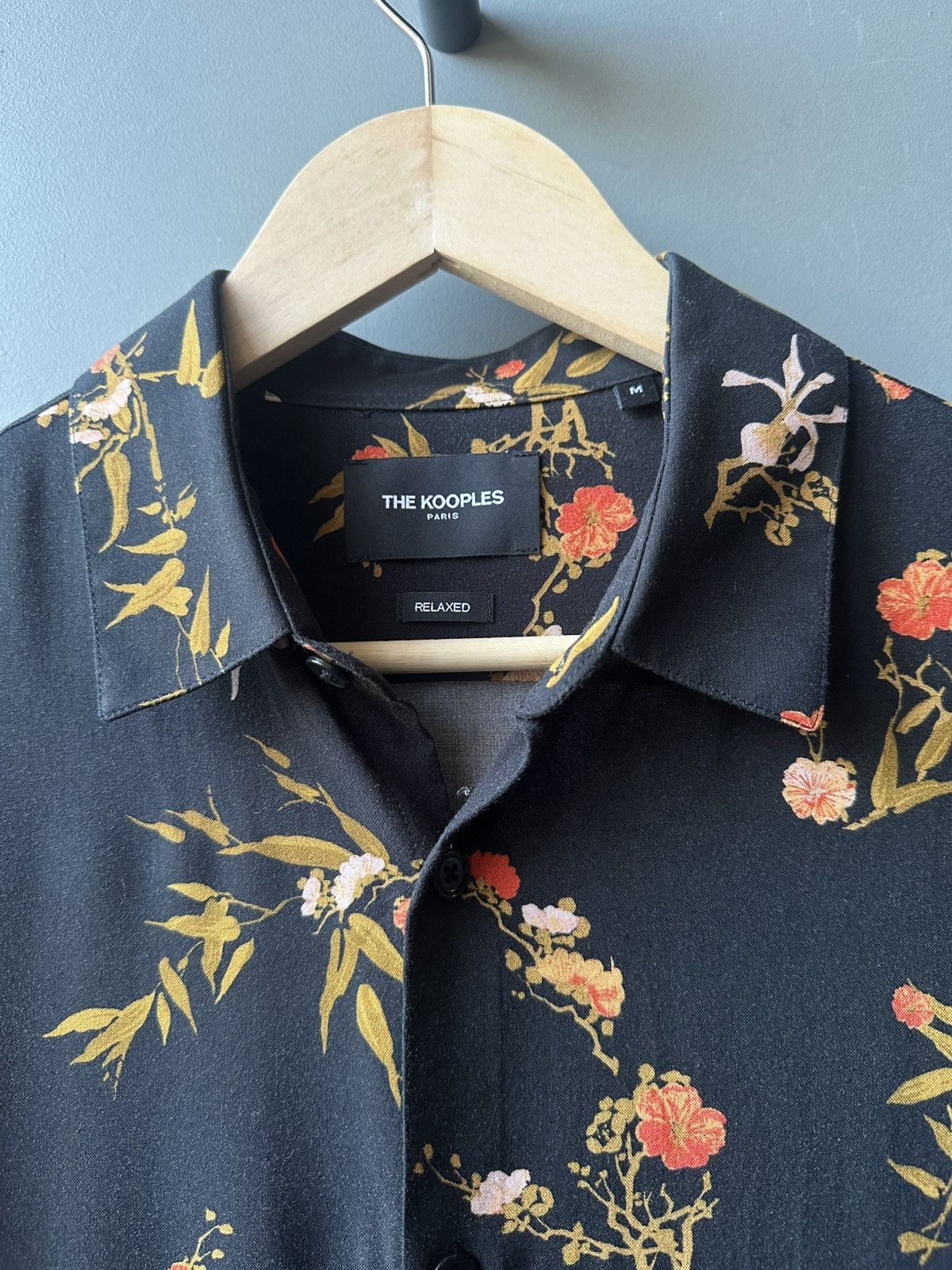 The Kooples THE KOOPLES PARIS Floral Pattern Viscose Shirt Relaxed M Size US M / EU 48-50 / 2 - 3 Thumbnail