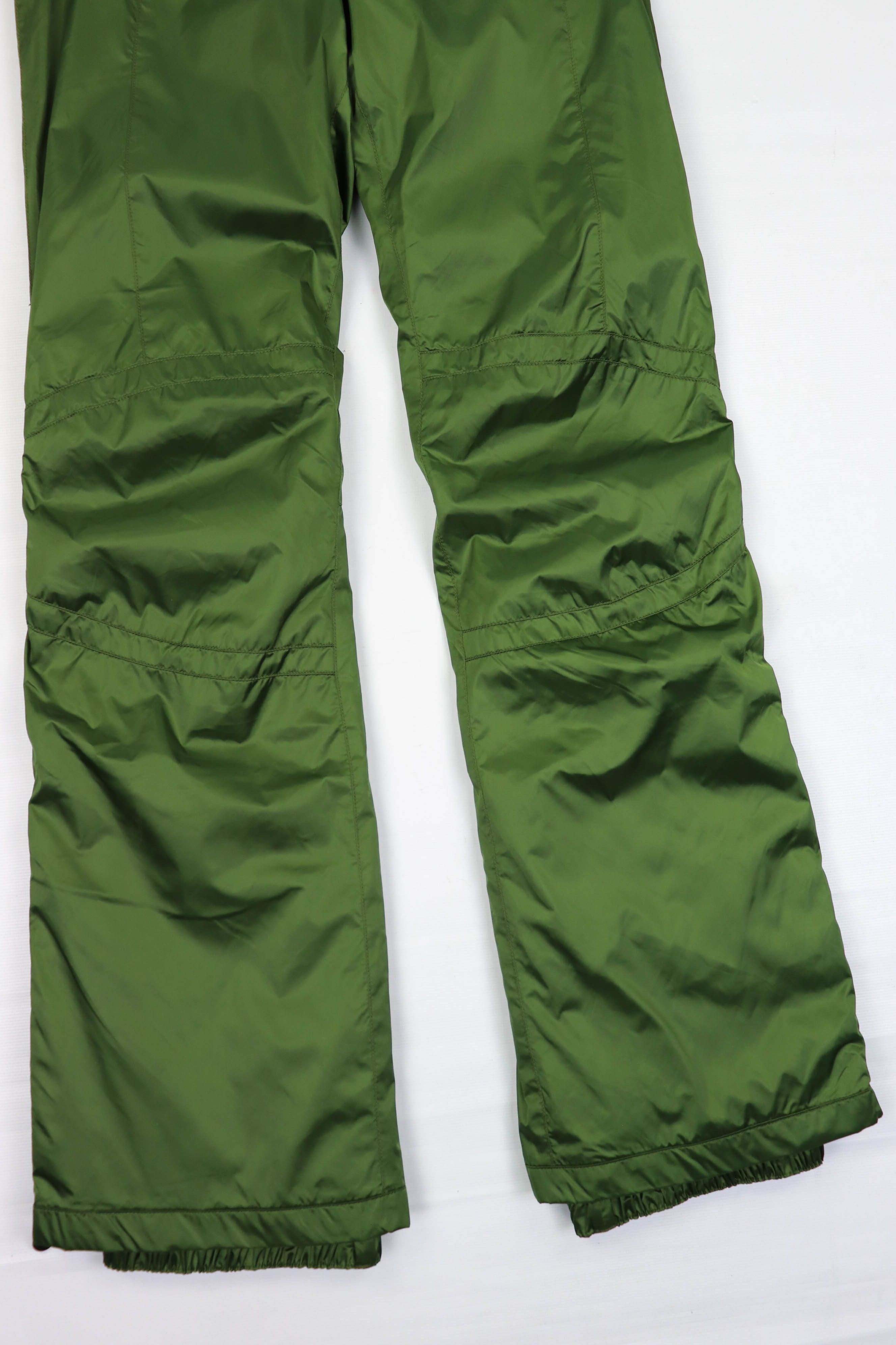 JET SET Women's JetSet Olive Green Nylon Snowboard Snow Ski Pants Size 26" / US 2 / IT 38 - 4 Thumbnail