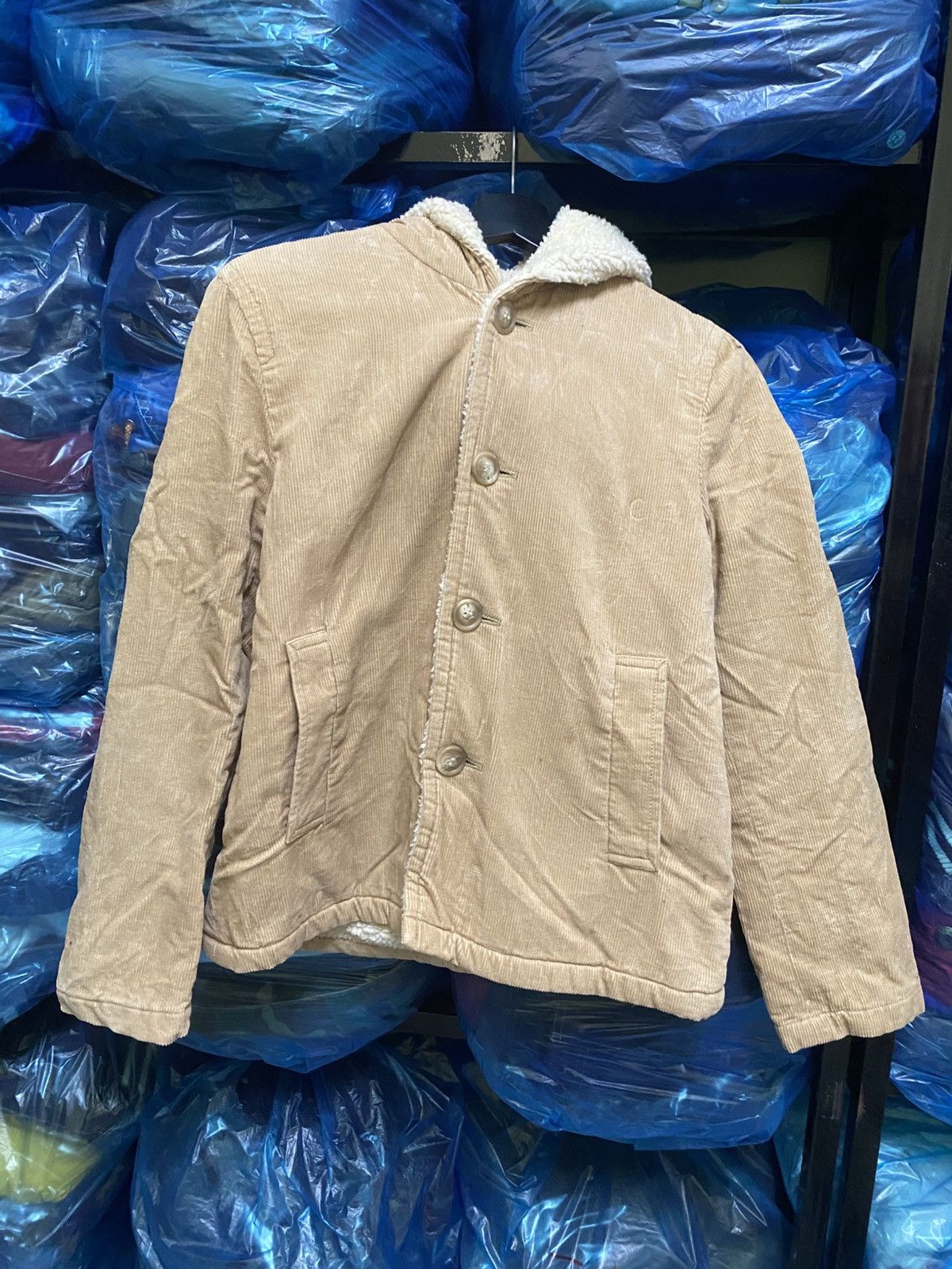 United Arrows VINTAGE VETRA CORDUROY WORKER JACKET Size US XS / EU 42 / 0 - 1 Thumbnail