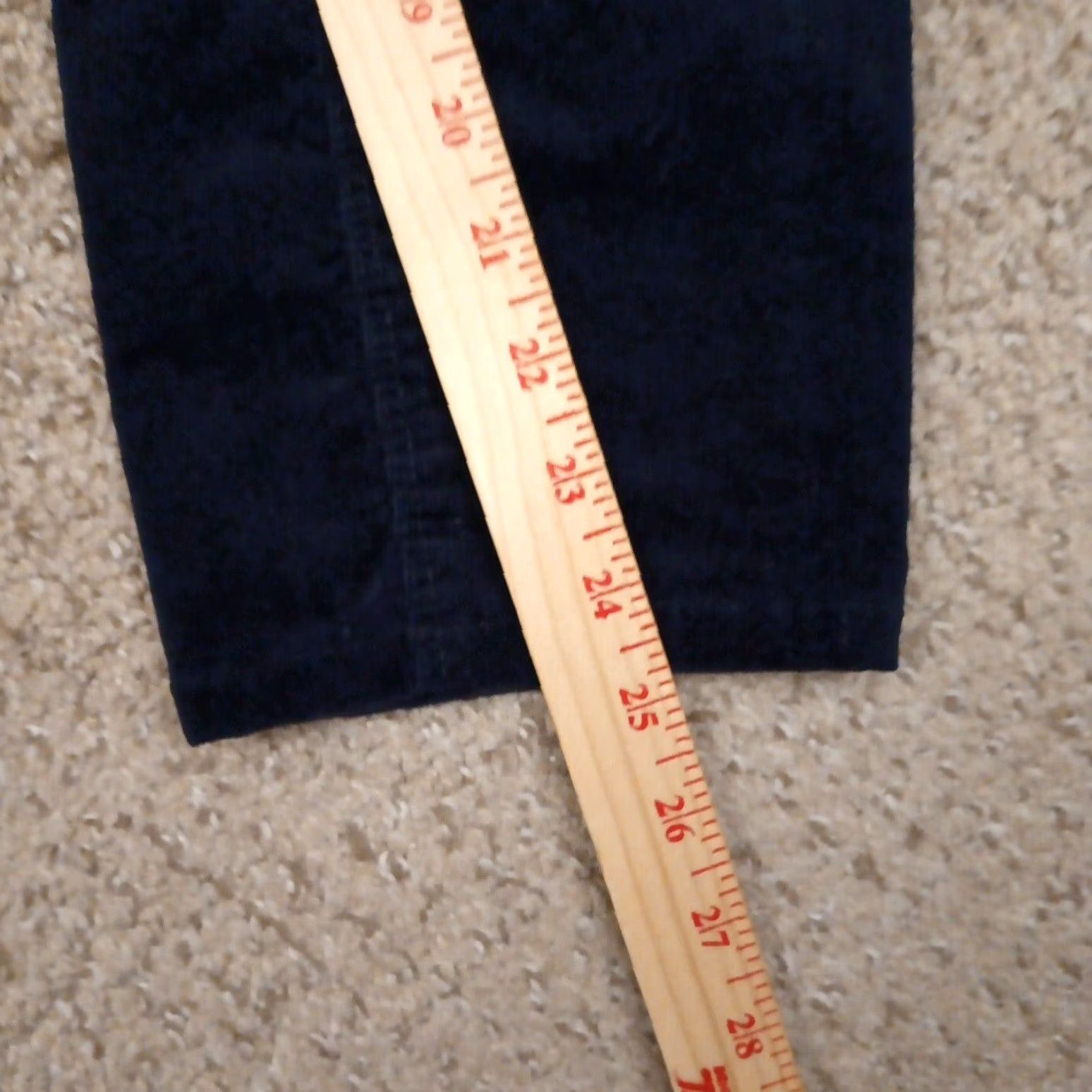 Buffalo David Bitton Buffalo David Bitton Pants Womens Size 10 Blue Mid Rise 30x25 Corduroy Size 32" / US 10 / IT 46 - 6 Thumbnail