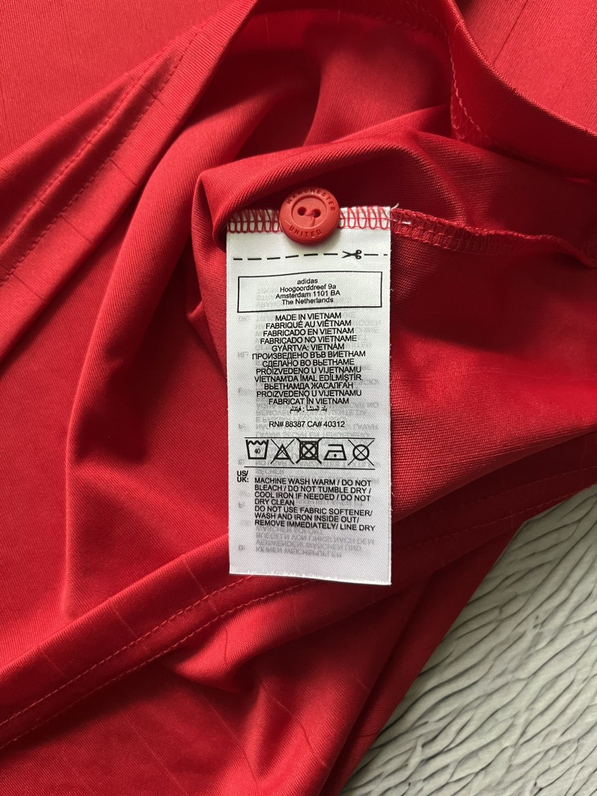 Adidas Adidas Manchester United 2022/23 Football Soccer Jersey Red Size US XL / EU 56 / 4 - 8 Thumbnail